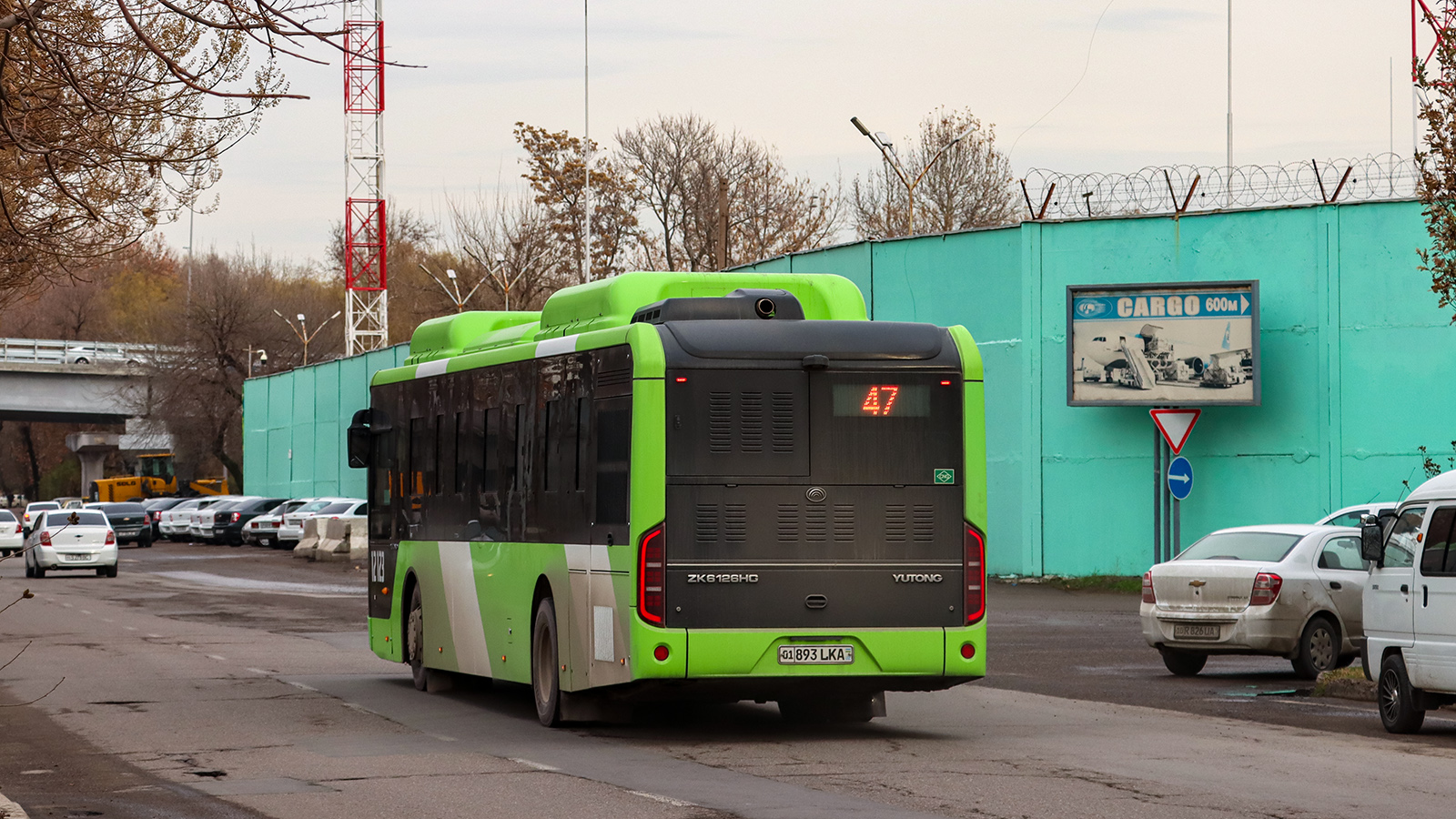 Узбекистан, Yutong ZK6126HG № 12123