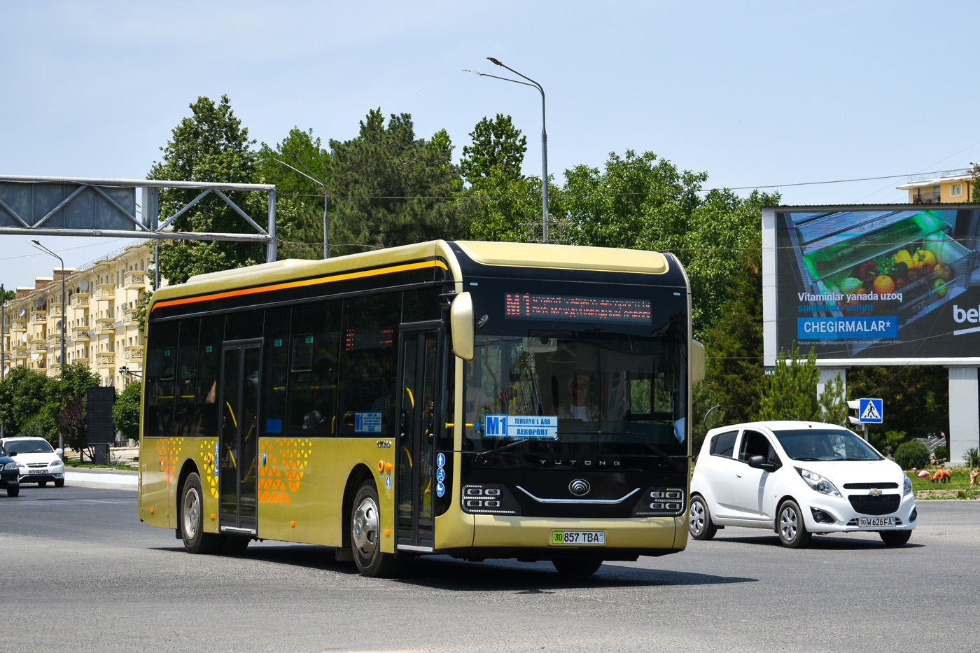 Узбекистан, Yutong E10 (ZK6106BEVG) № 30 857 TBA Узбекистан, Yutong E10 (ZK6106BEVG) № 30 857 TBA