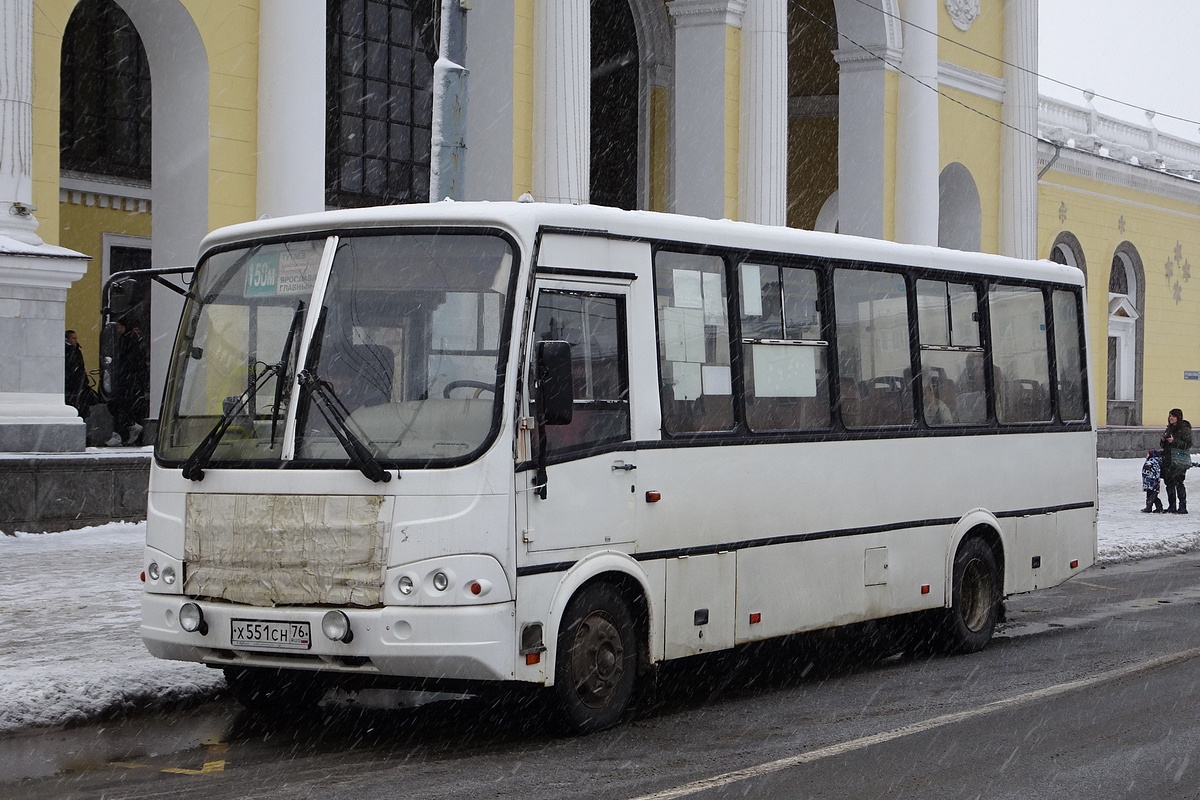 Yaroslavl region, PAZ-320412-05 # Х 551 СН 76