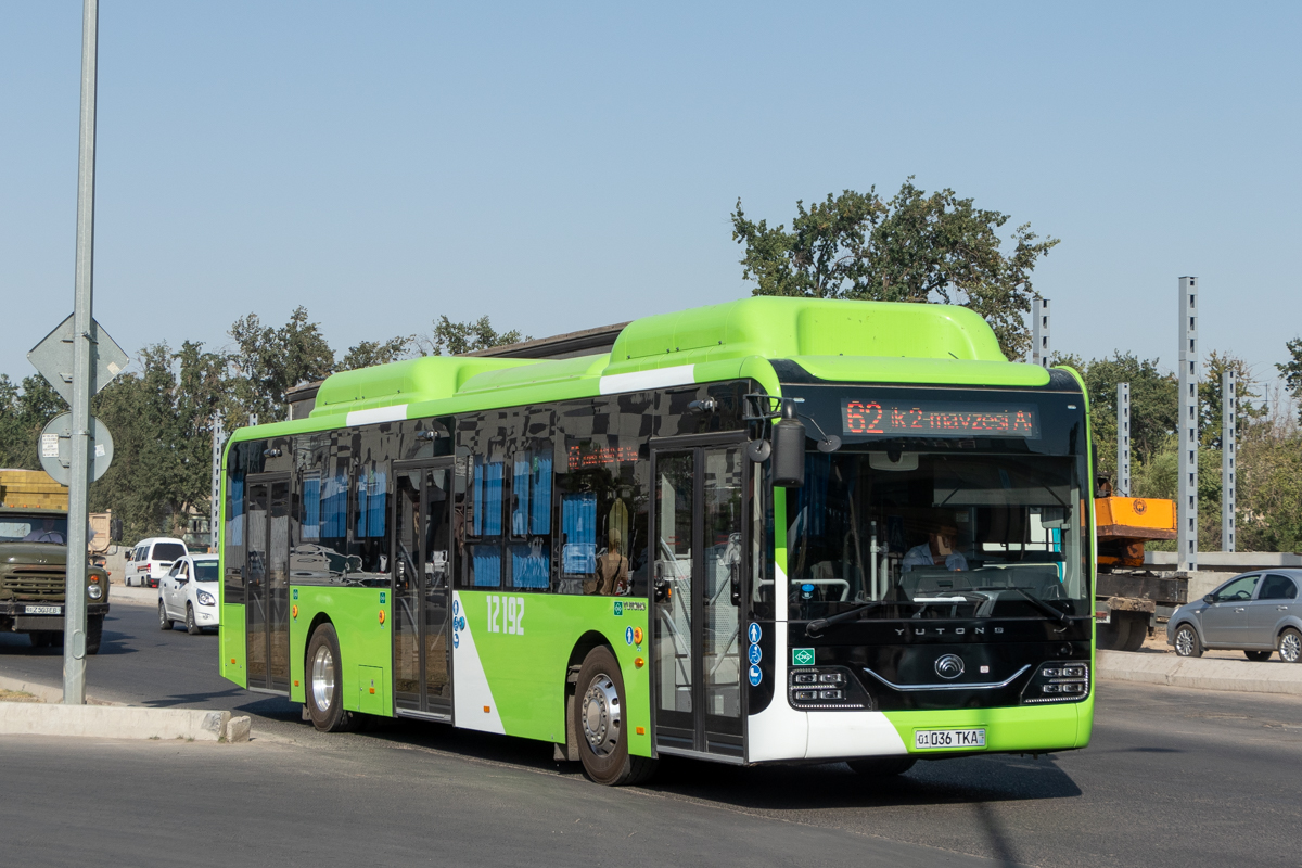 Узбекистан, Yutong ZK6126HG № 12192
