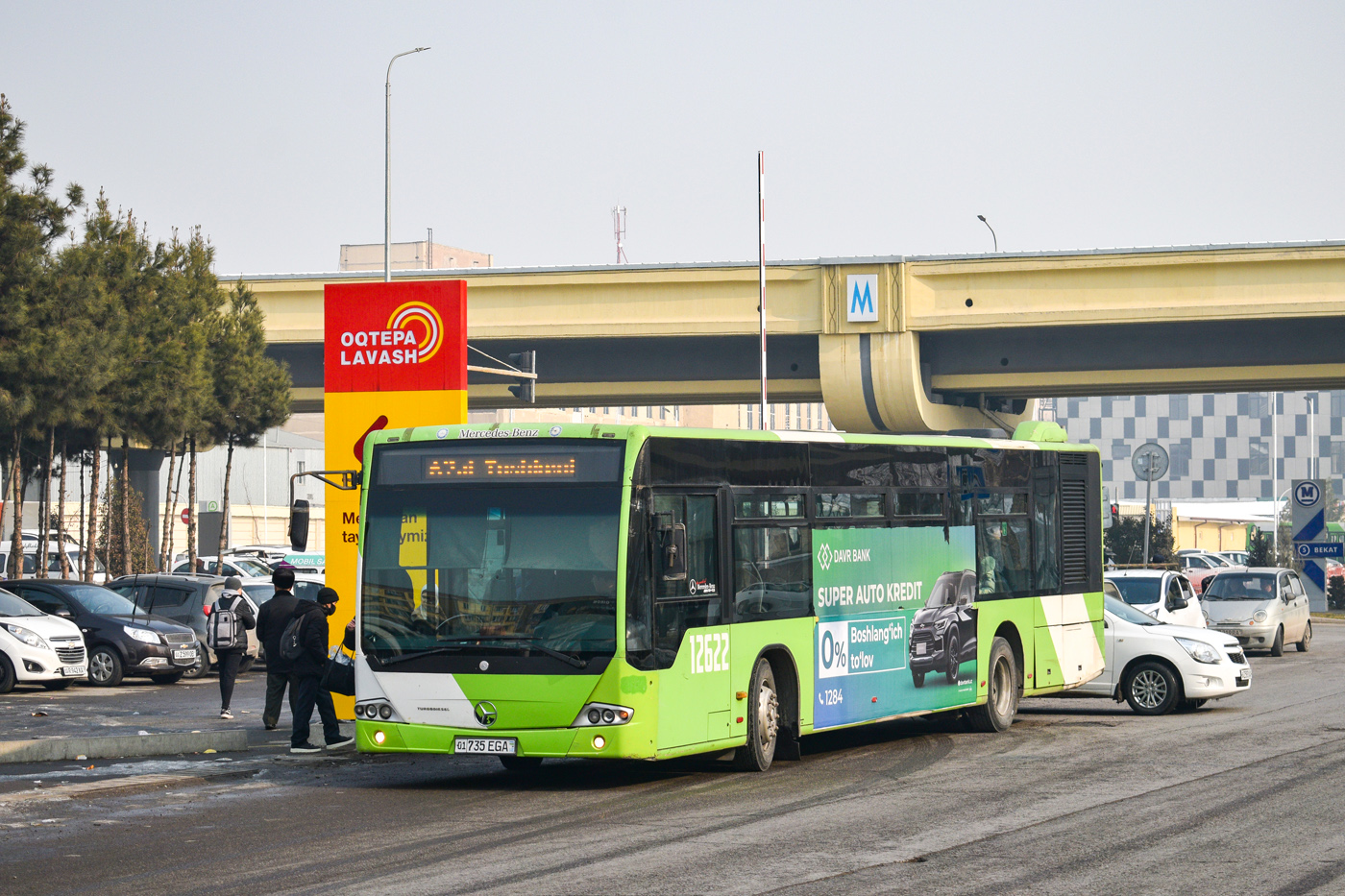 Узбекистан, Mercedes-Benz Conecto II № 12622