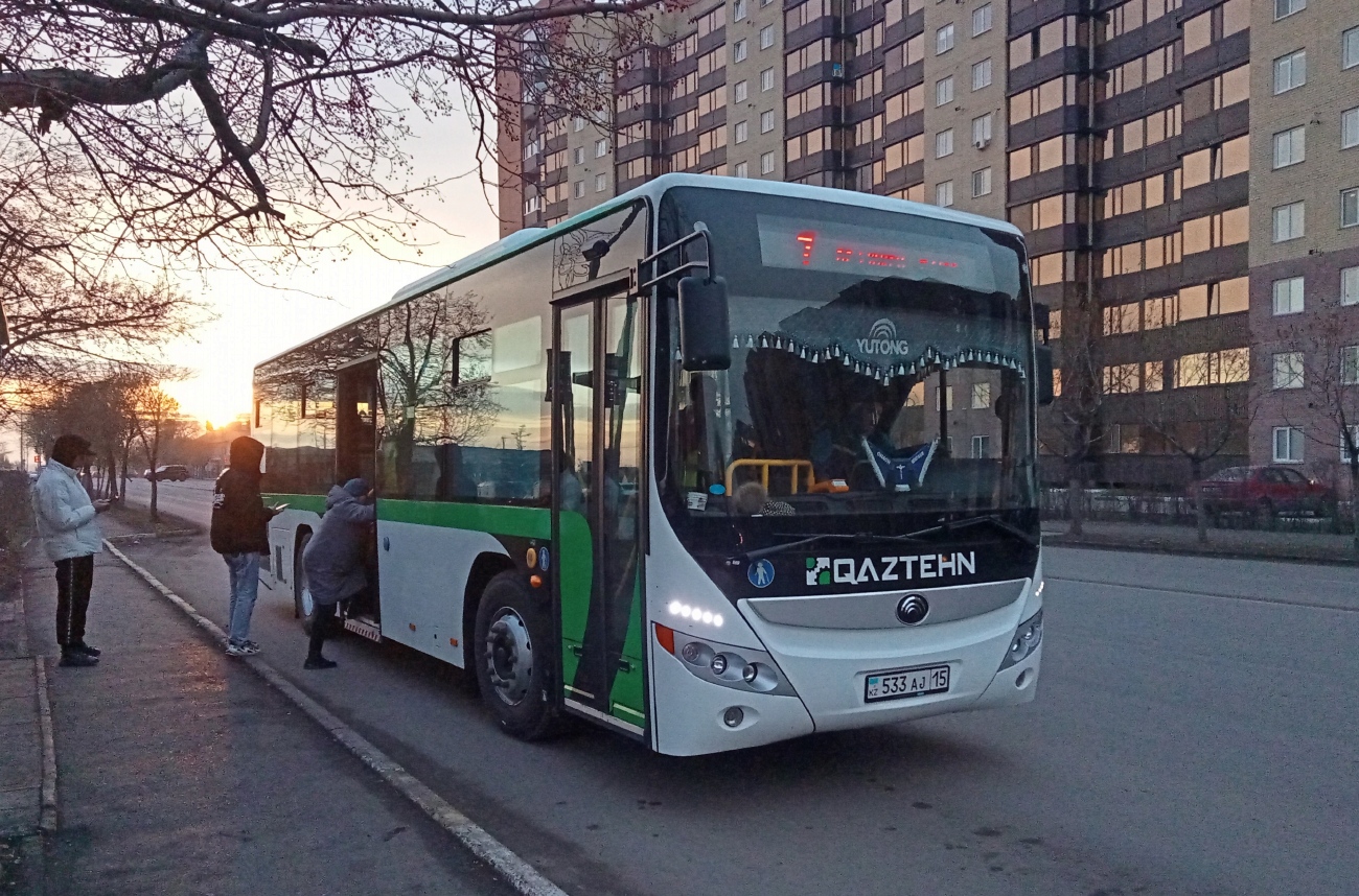 Северо-Казахстанская область, Yutong ZK6108HGH (QazTehna) № 533 AJ 15