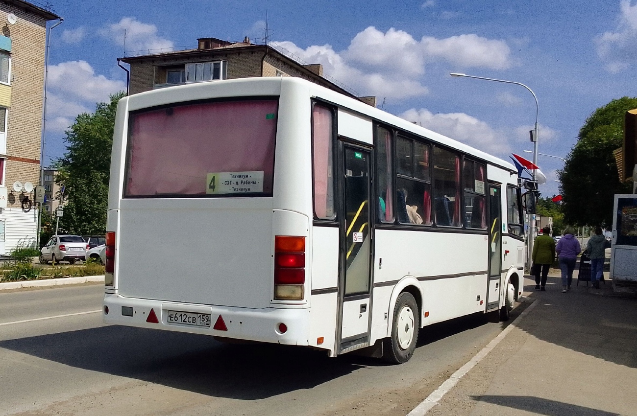 Пермский край, ПАЗ-320412-05 № Е 612 СВ 159