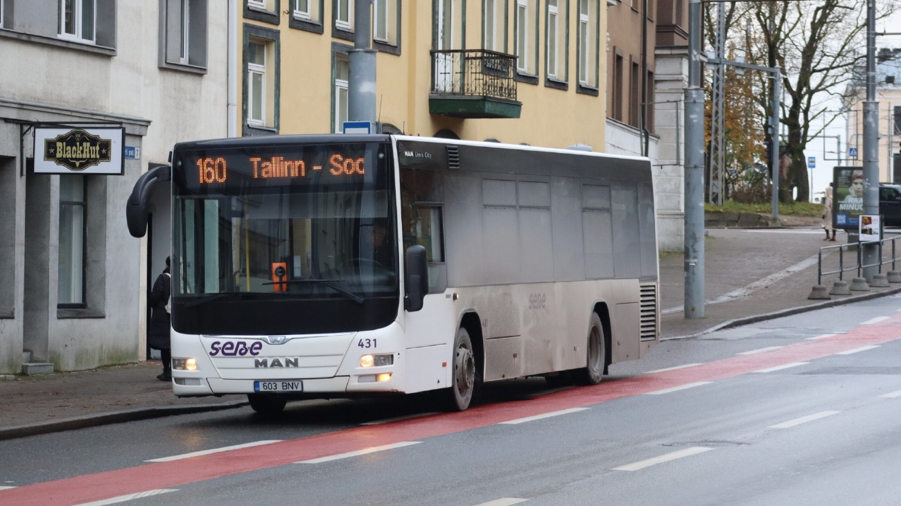 Эстония, MAN A78 Lion's City LE EL293 № 431