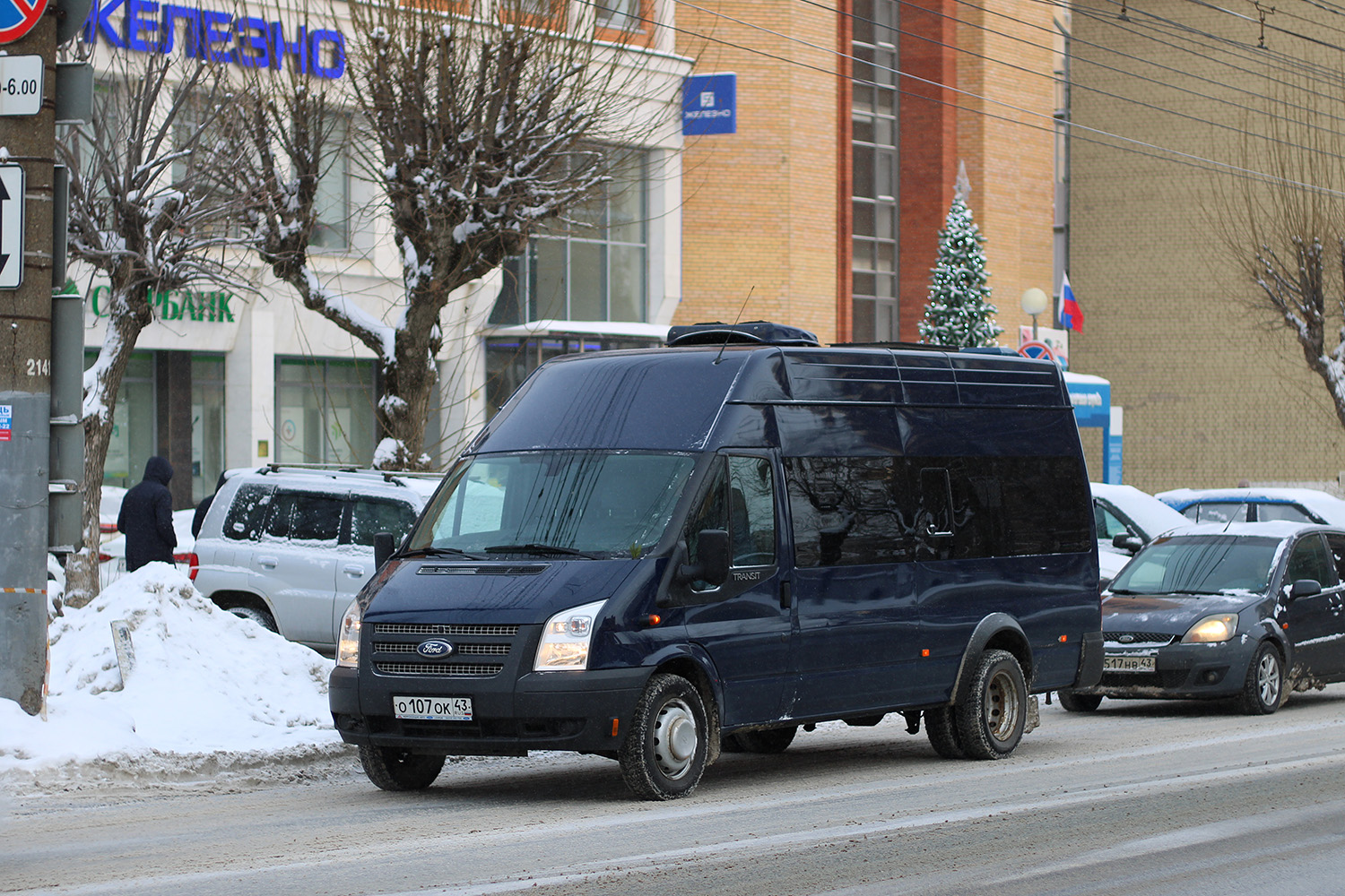 Кировская область, Промтех-224320, 21, 22 (Ford Transit) № О 107 ОК 43