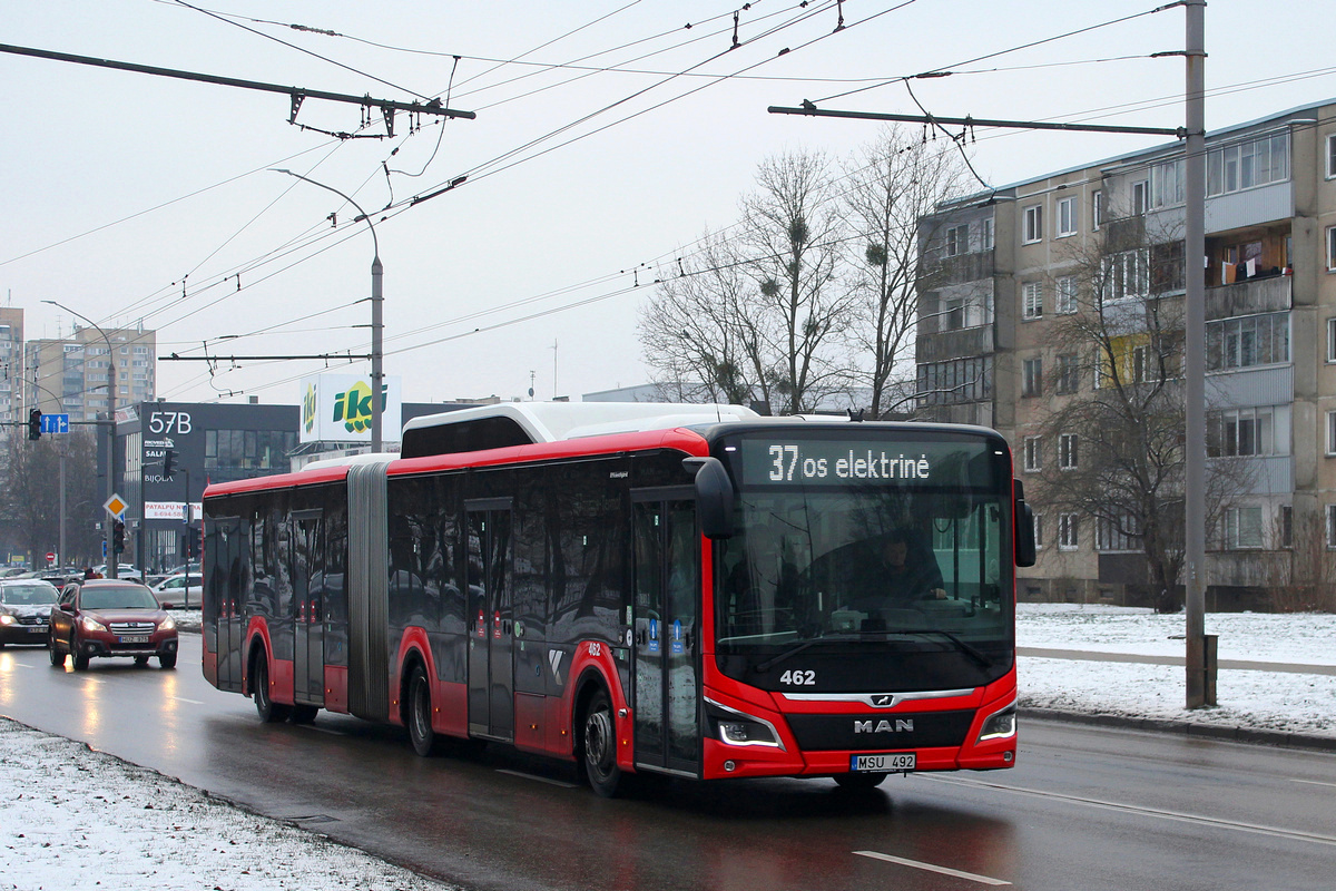 Litvánia, MAN 18C Lion's City 18 G NG320 EfficientHybrid sz.: 462