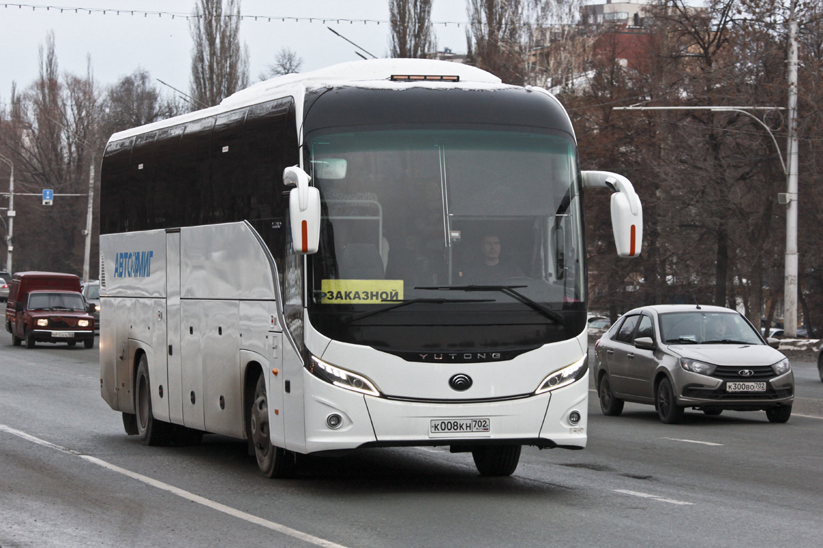 Башкортостан, Yutong C12PRO (ZK6128H) № К 008 КН 702 Башкортостан, Yutong C12PRO (ZK6128H) № К 008 КН 702
