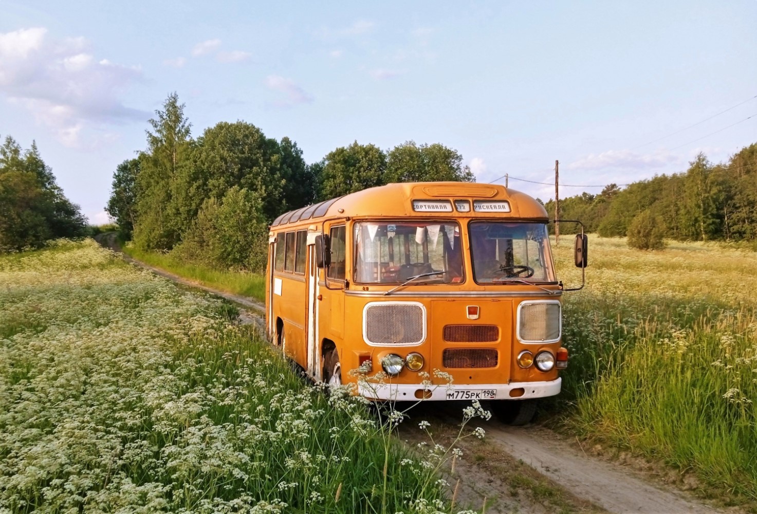 Санкт-Петербург, ПАЗ-672М № М 775 РК 198