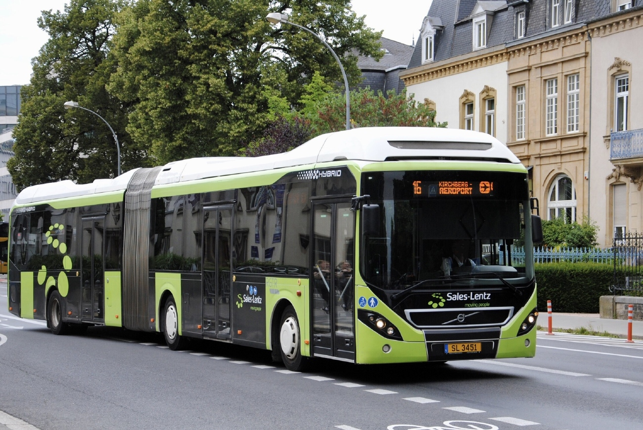 Люксембург, Volvo 7900A Hybrid № SL 3451