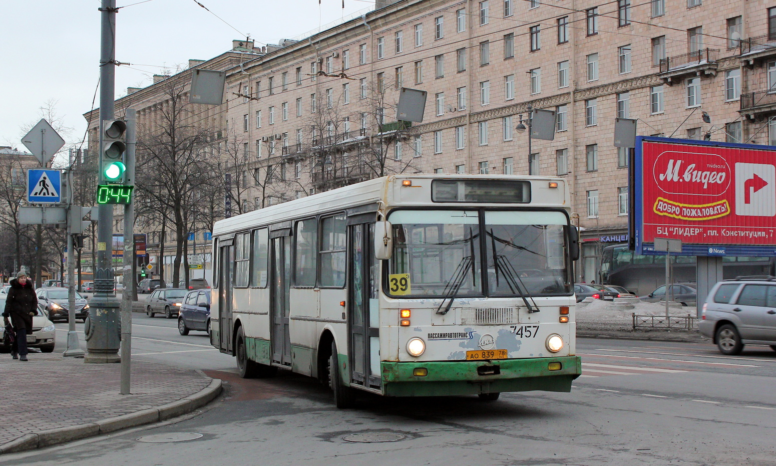 Санкт-Петербург, ЛиАЗ-5256.25 № 7457