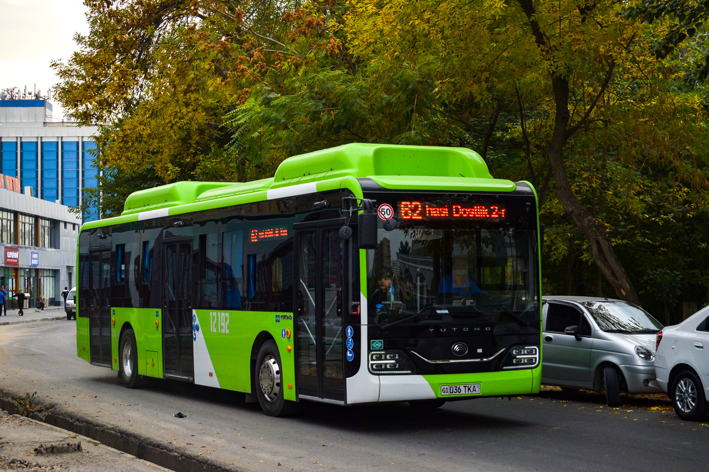 Узбекистан, Yutong ZK6126HG № 12192