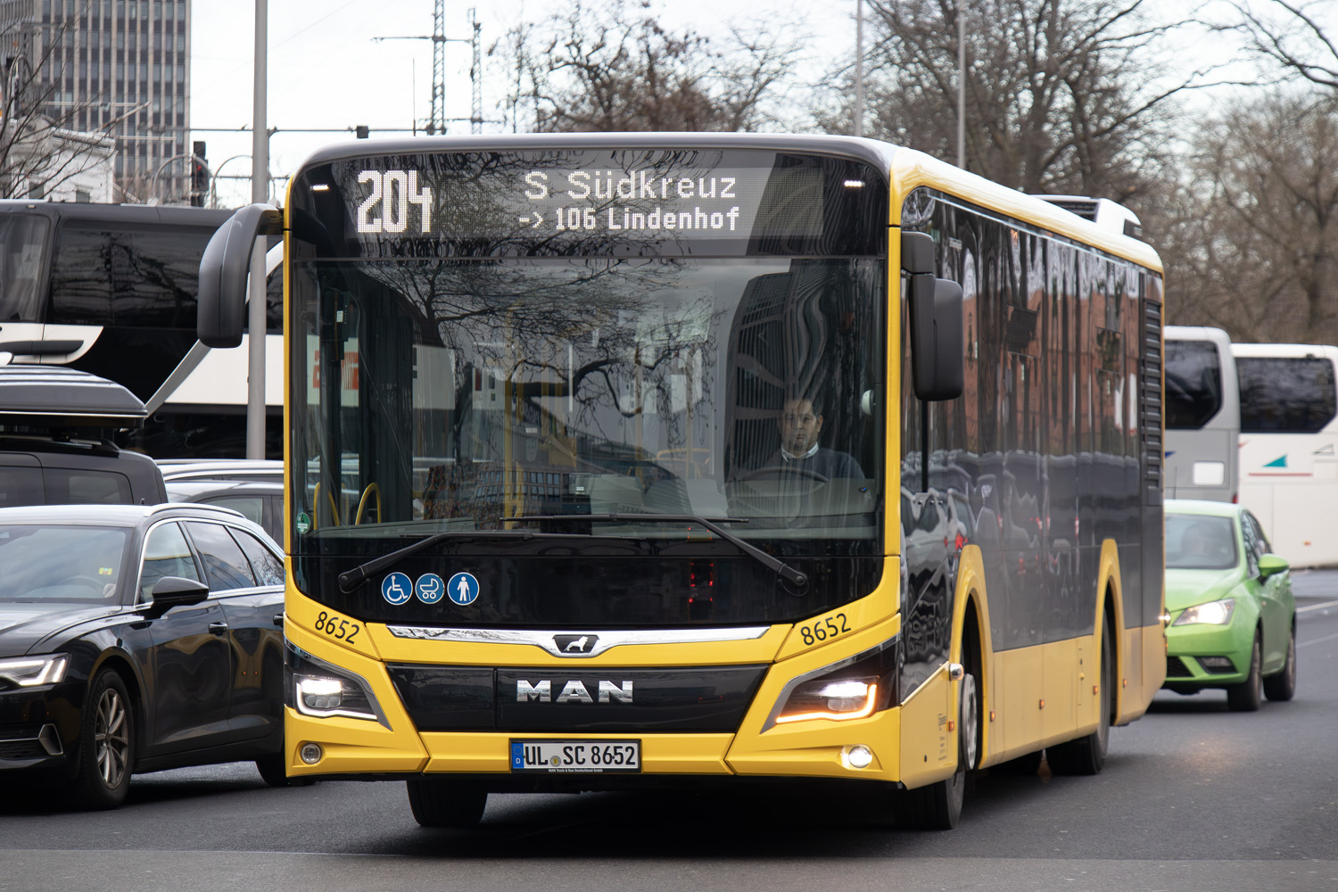 Баден-Вюртемберг, MAN 12C Lion's City 12 NL330 EfficientHybrid № 8652