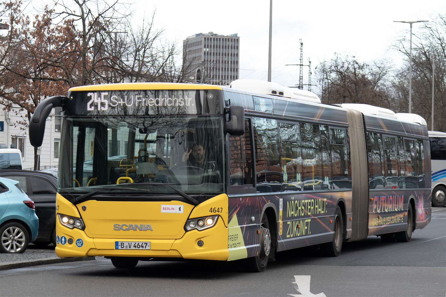 Берлин, Scania Citywide LFA № 4647