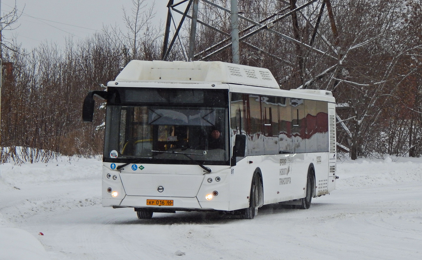 Свердловская область, ЛиАЗ-5292.67 (CNG) № 617