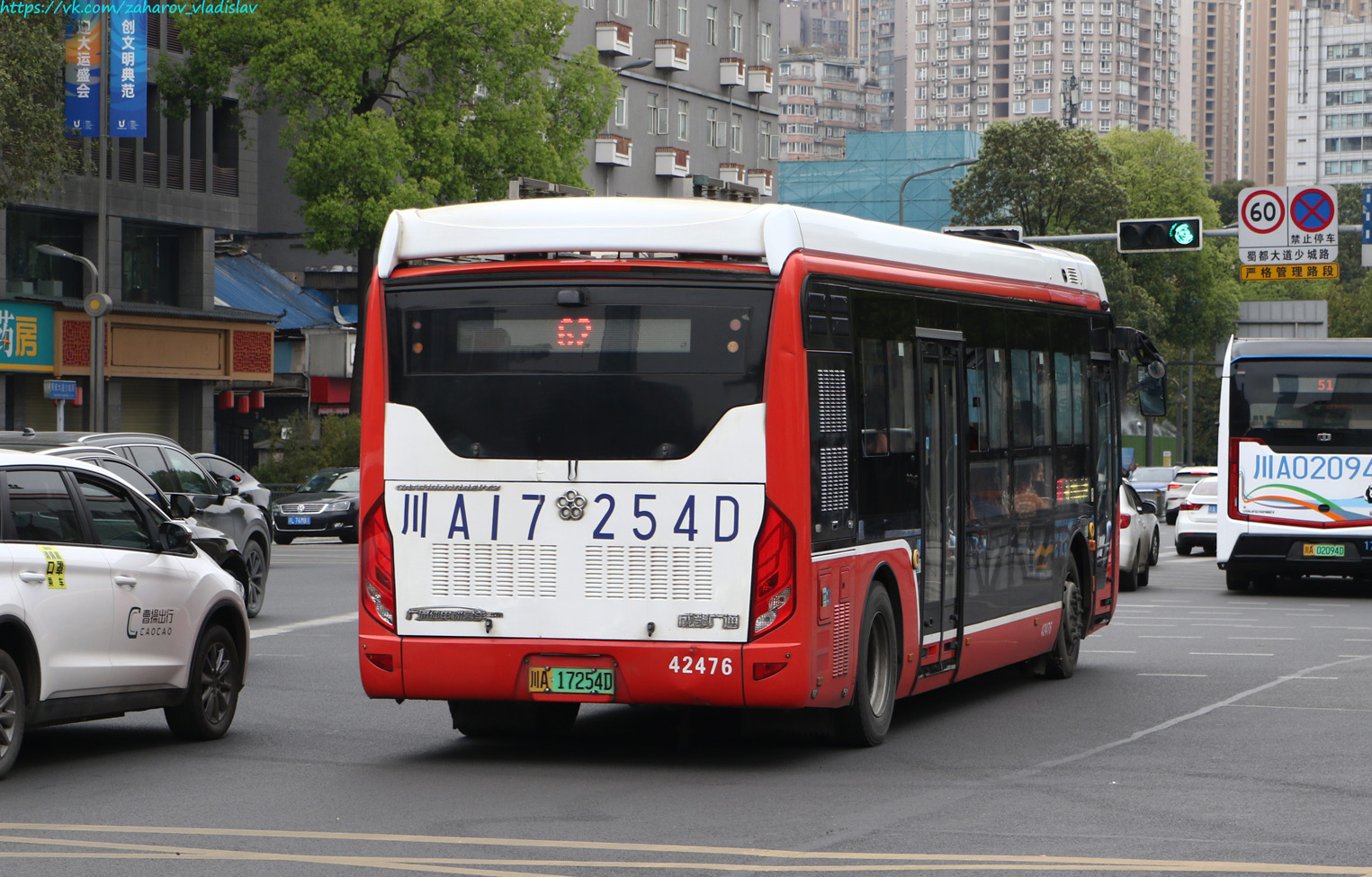 Китай, Guangtong CAT6100CRBEVT2 № 42476 Китай, Guangtong CAT6100CRBEVT2 № 42476