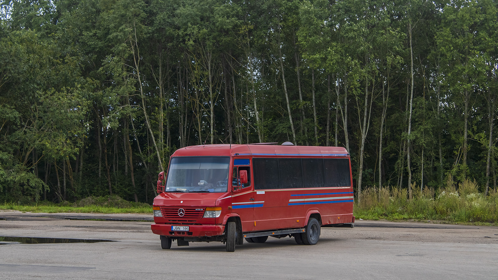 Литва, Mercedes-Benz Vario 815D № JBN 166
