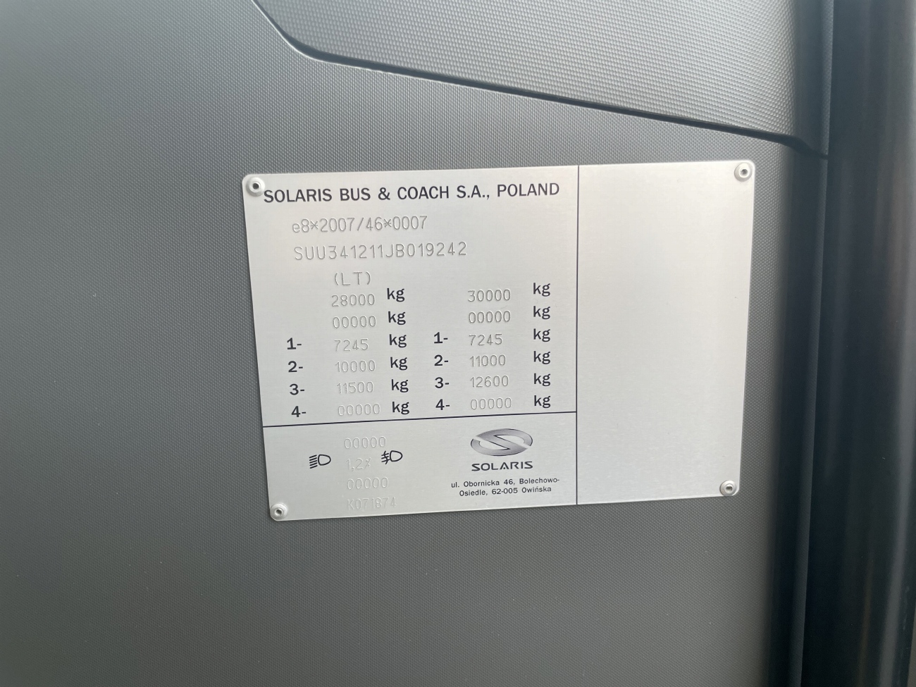 Литва, Solaris Urbino IV 18 № 4564