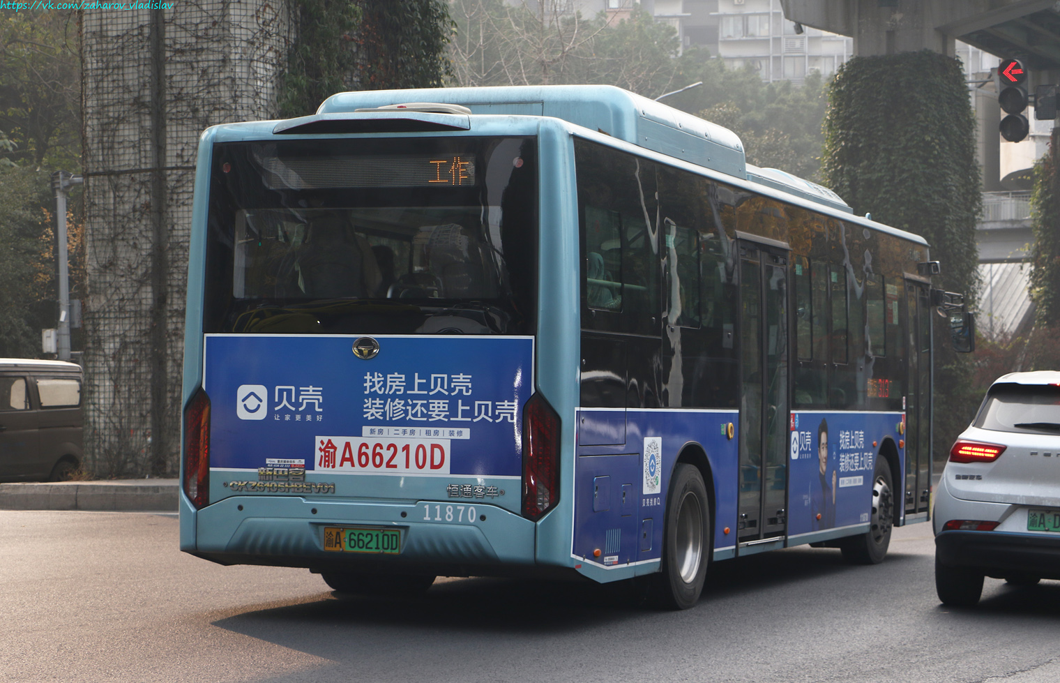 Китай, Hengtong C10 (CKZ6105HBEV01) № 11870