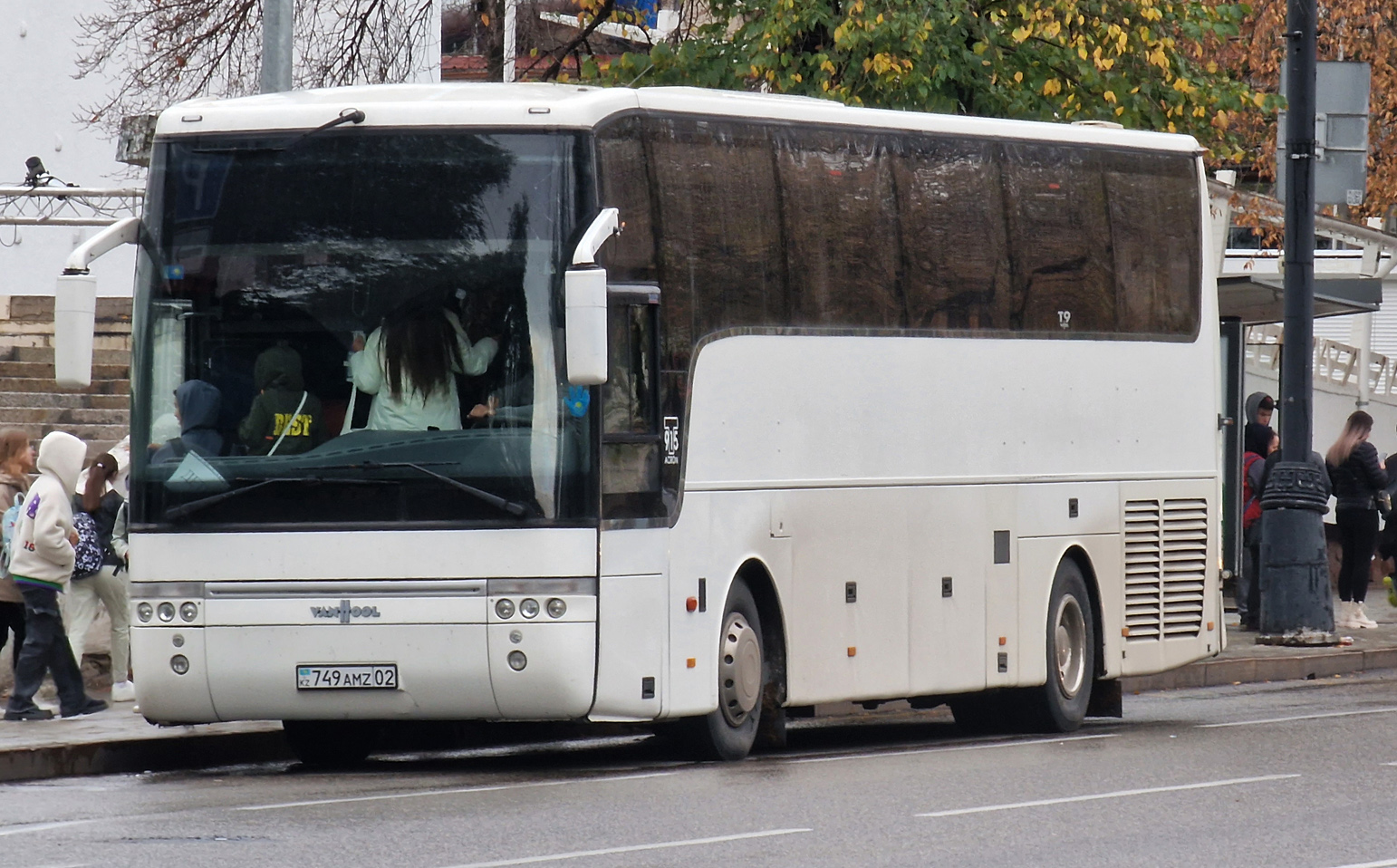 Алматы, Van Hool T915 Acron № 749 AMZ 02