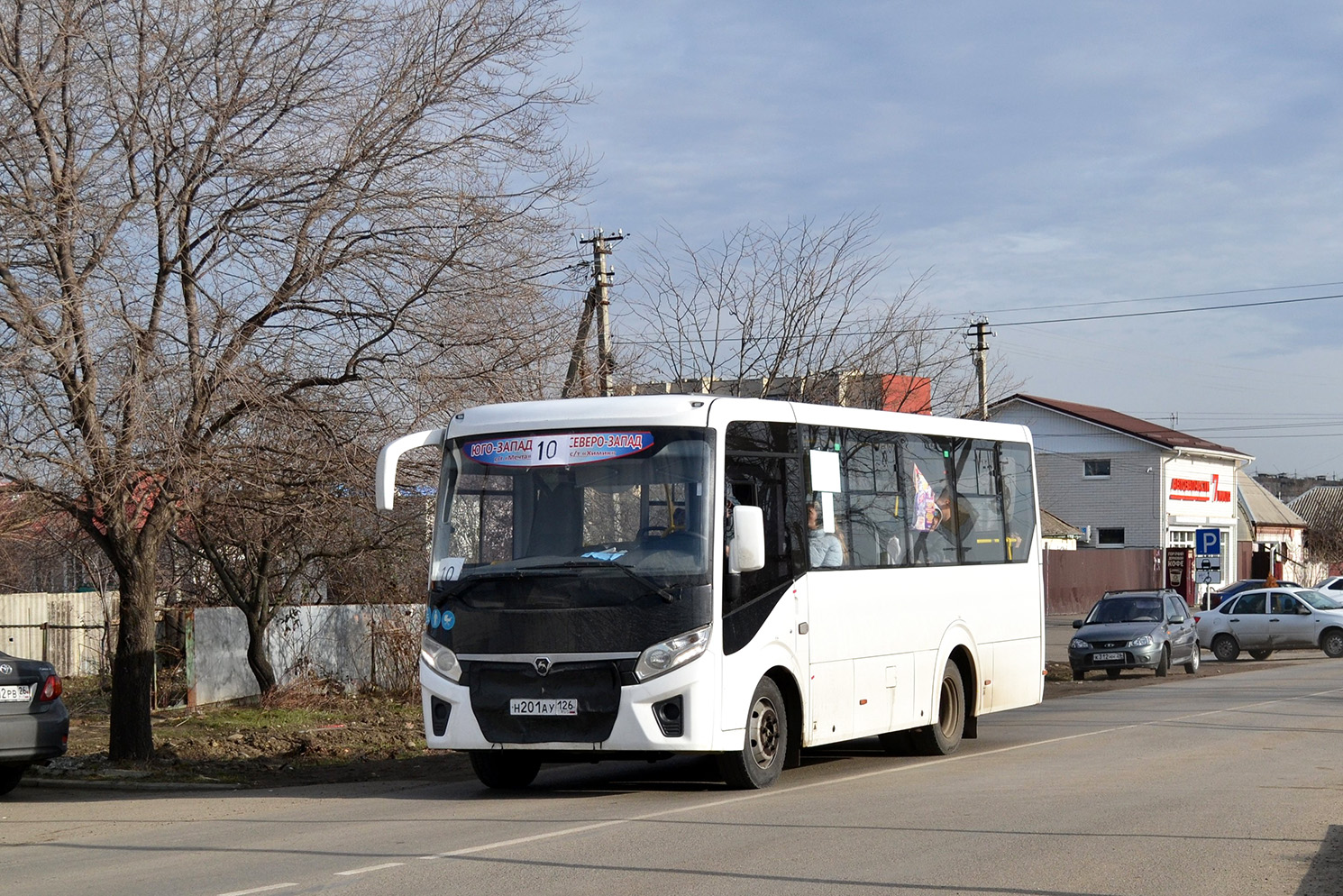 Ставропольский край, ПАЗ-320435-04 "Vector Next" № Н 201 АУ 126 Ставропольский край, ПАЗ-320435-04 "Vector Next" № Н 201 АУ 126