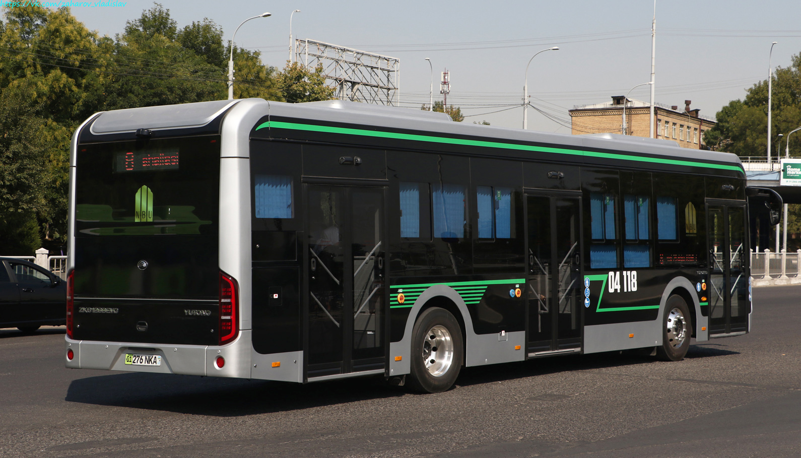 Узбекистан, Yutong ZK6126BEVG № 04118