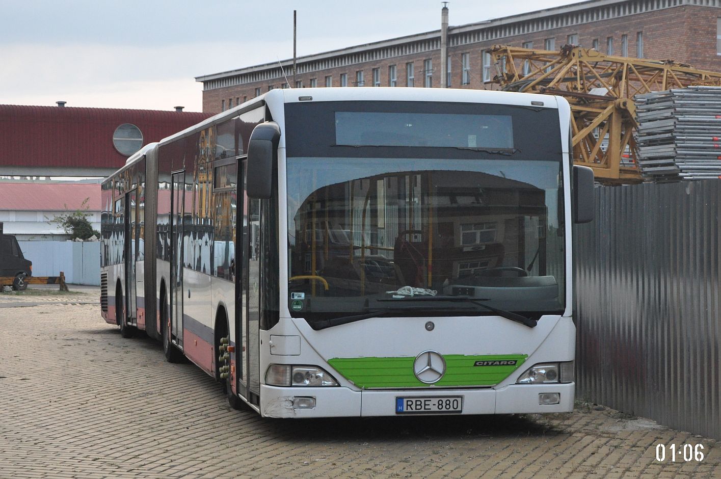 Венгрия, Mercedes-Benz O530G Citaro G № RBE-880