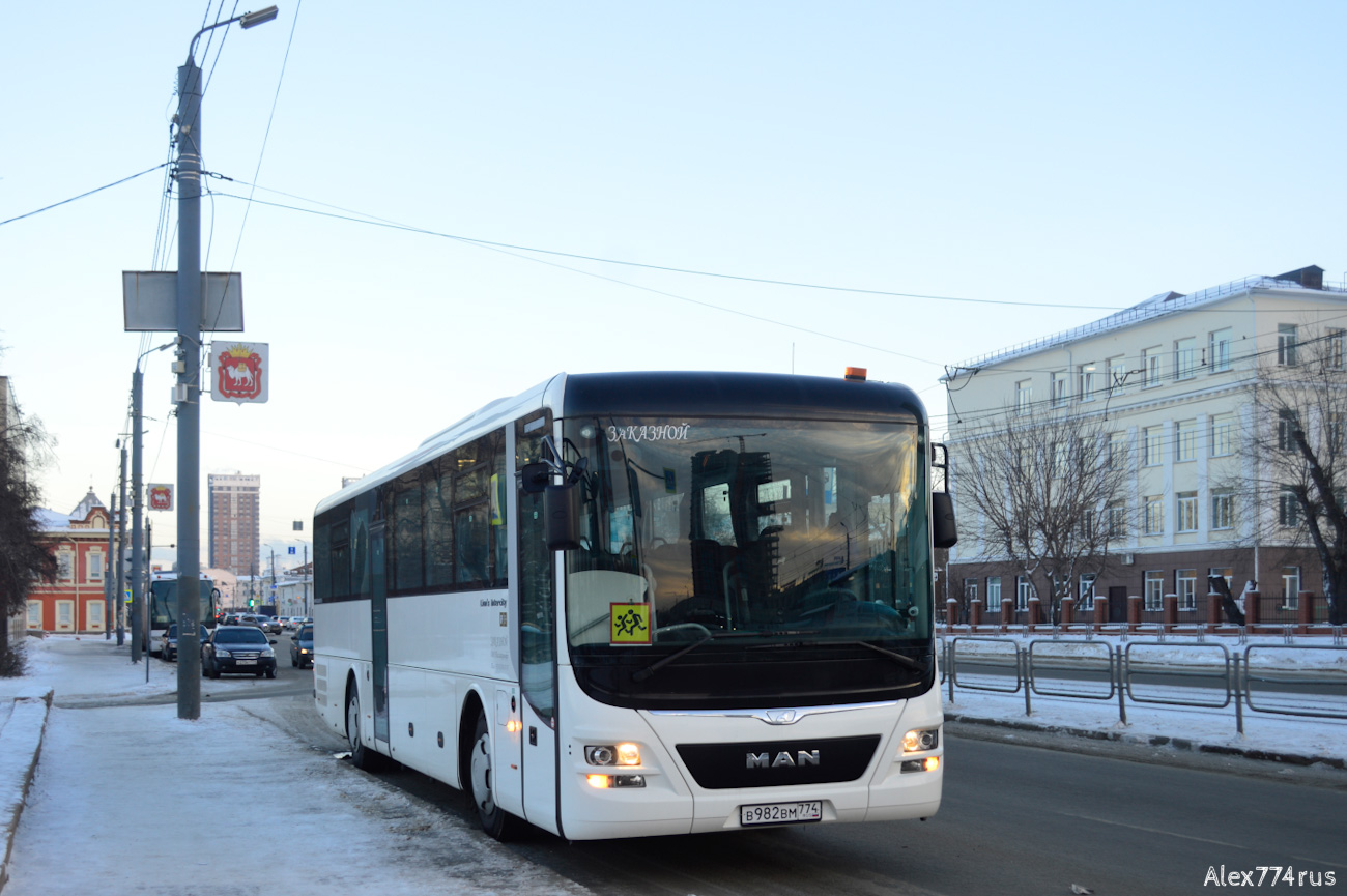 Челябинская область, MAN R60 Lion's Intercity ÜL290 № В 982 ВМ 774 Челябинская область, MAN R60 Lion's Intercity ÜL290 № В 982 ВМ 774