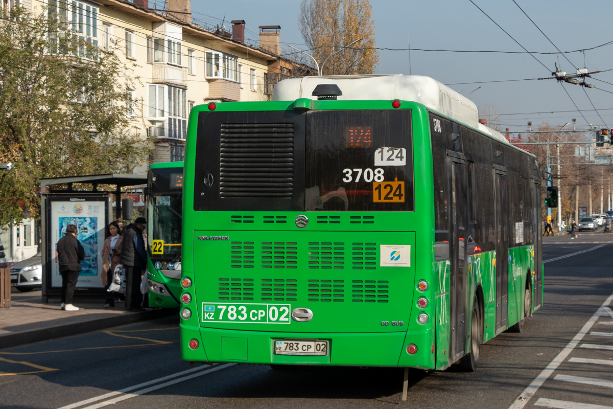 Алматы, Golden Dragon XML6125CN (Hyundai Trans Auto) № 3708