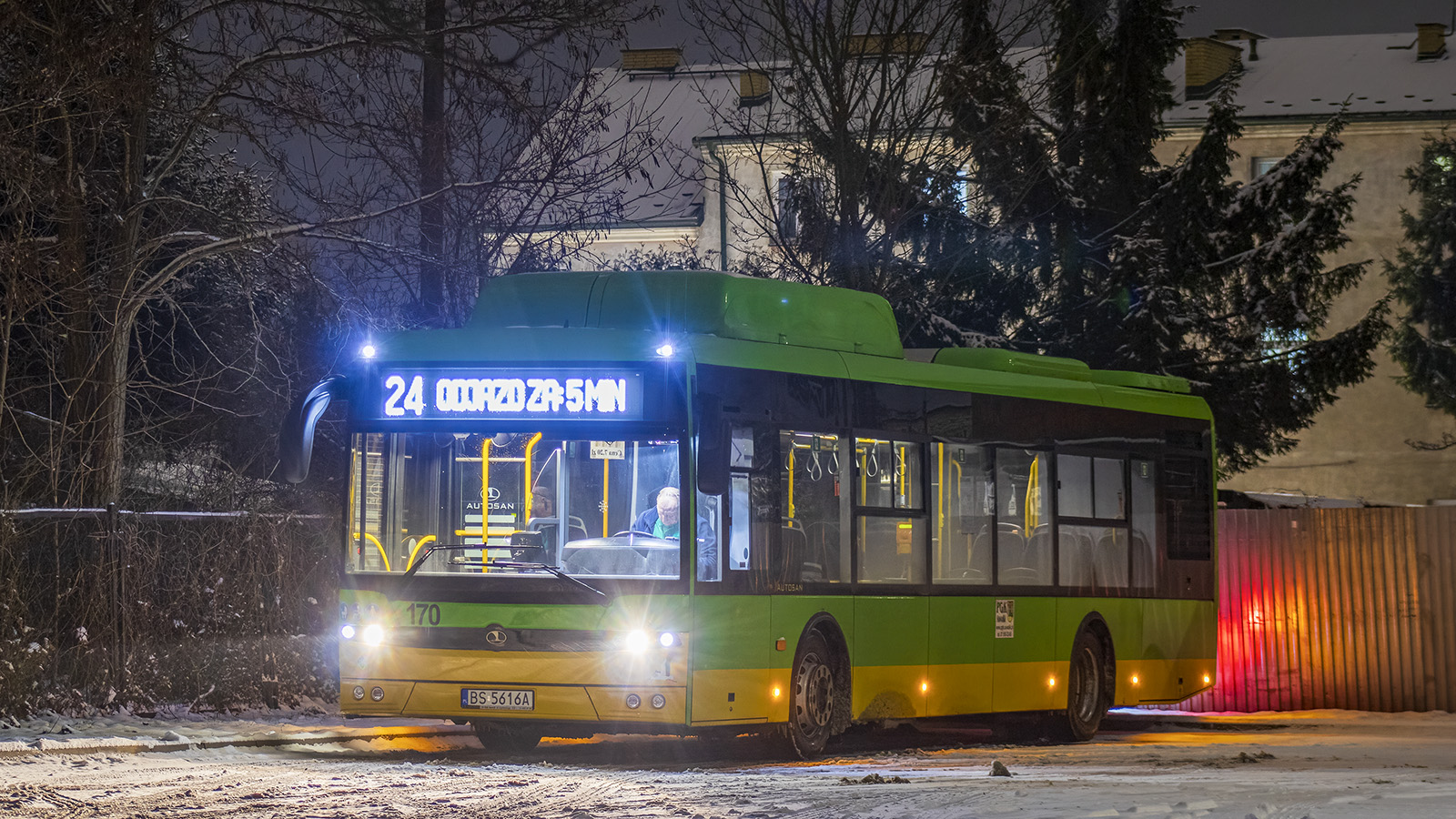 Польша, Autosan M12LF CNG № 170