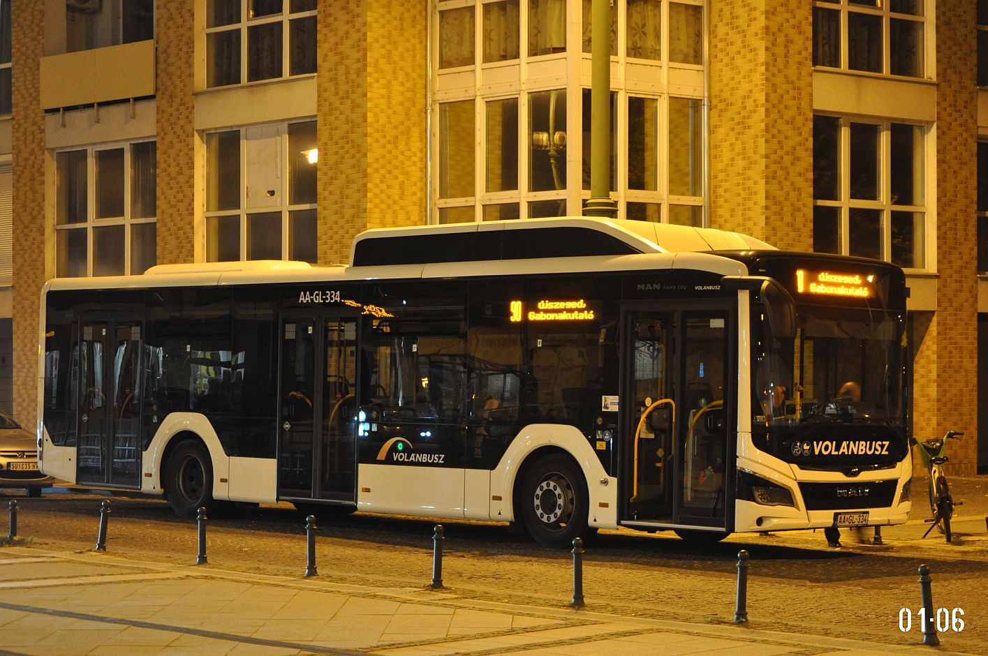 Венгрия, MAN 12C Lion's City 12 G NL320 № AA GL-334