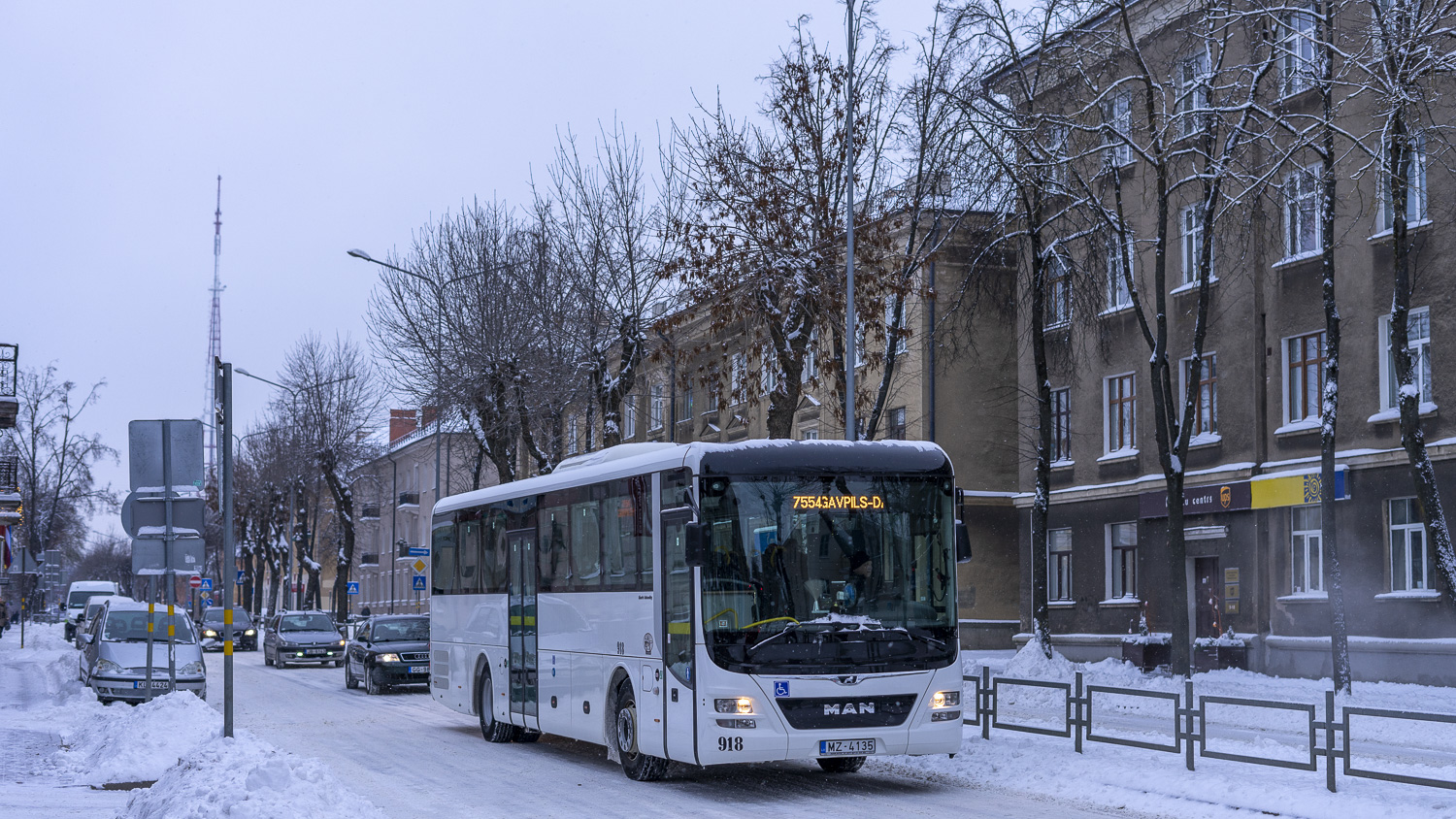 Латвия, MAN R60 Lion's Intercity ÜL330 № 918