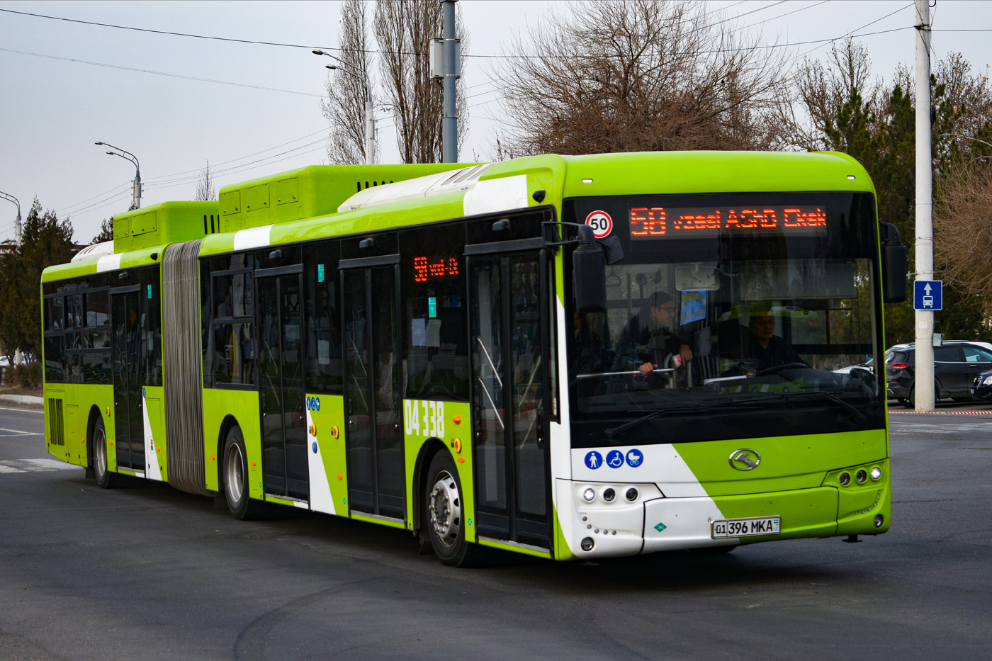 Узбекистан, King Long XMQ6180G № 04338