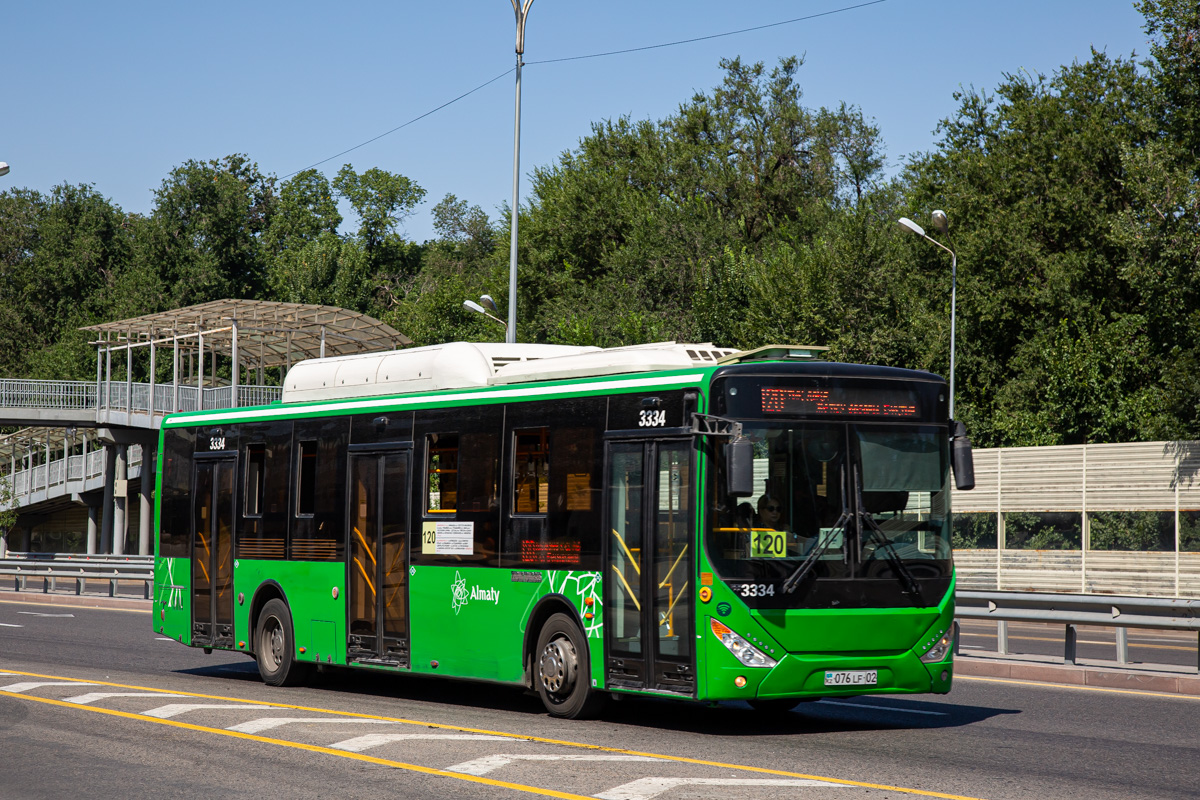 Алматы, Zhong Tong LCK6125HGAN № 3334