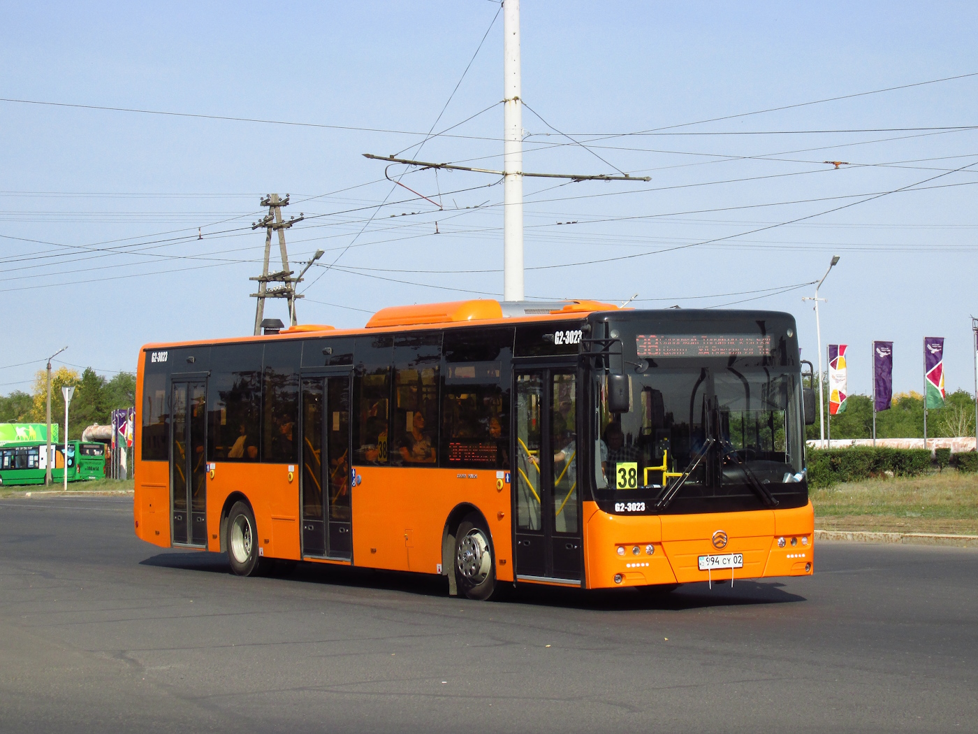 Павлодарская область, Golden Dragon XML6125CR (Hyundai Trans Auto) № G2-3023