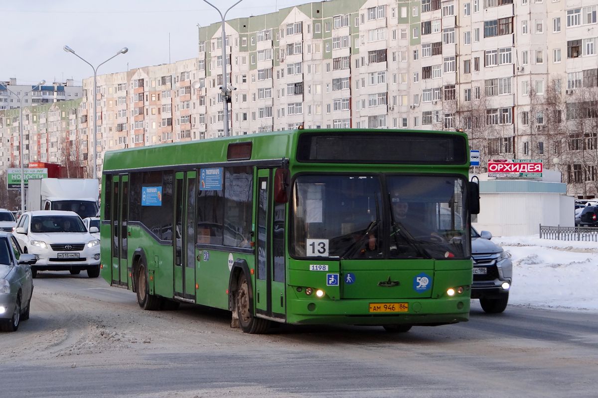 Ханты-Мансийский АО, МАЗ-103.465 № 1198