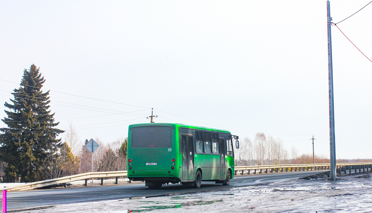 Obwód tomski, PAZ-320414-14 "Vector" Nr С 298 МТ 70