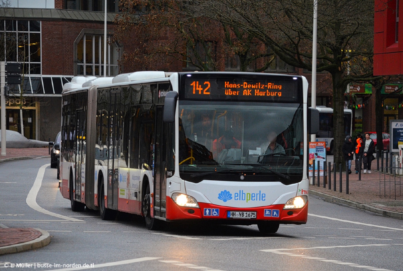 Гамбург, Mercedes-Benz Citaro C2 G № 7615