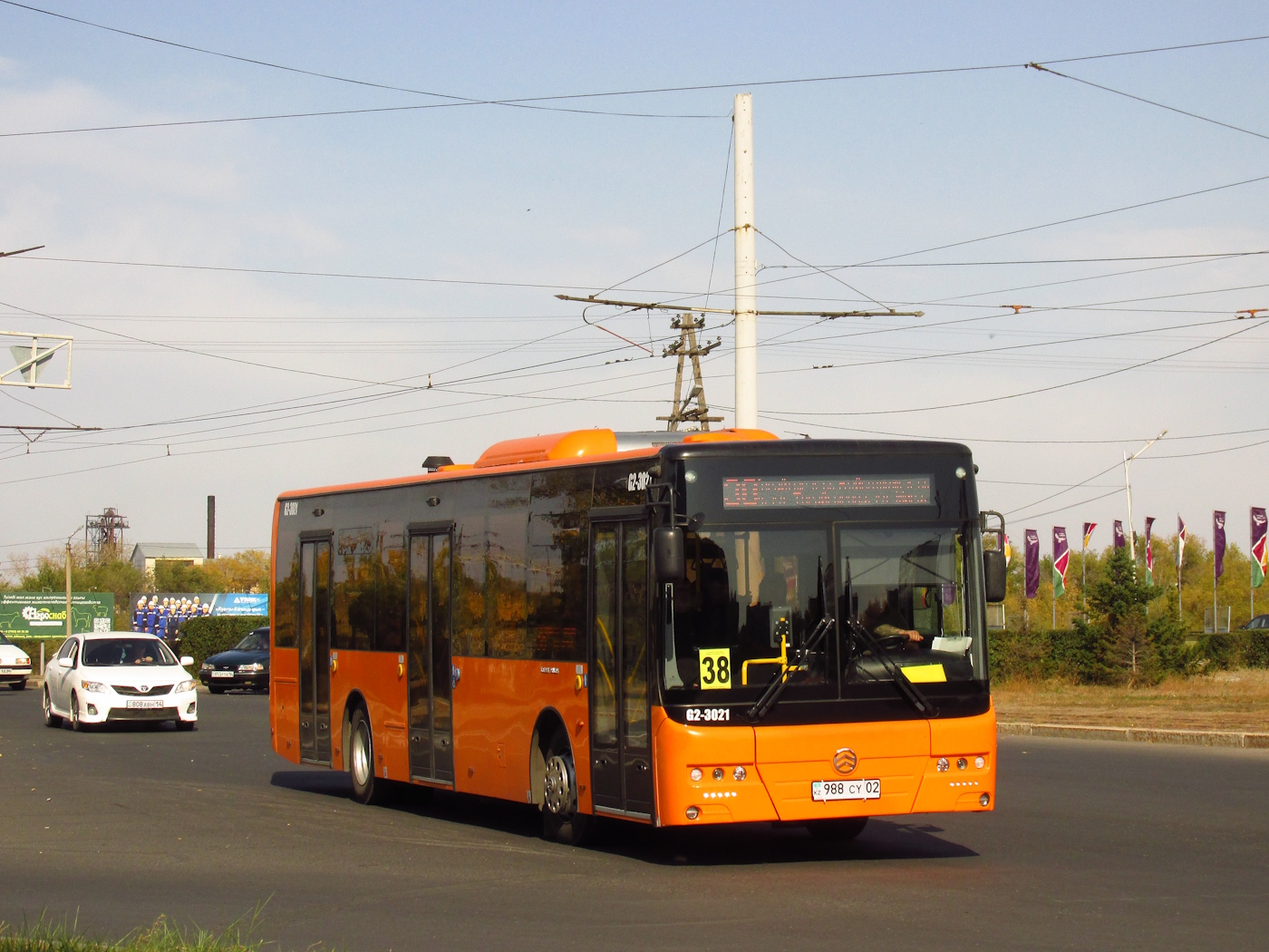 Павлодарская область, Golden Dragon XML6125CR (Hyundai Trans Auto) № G2-3021
