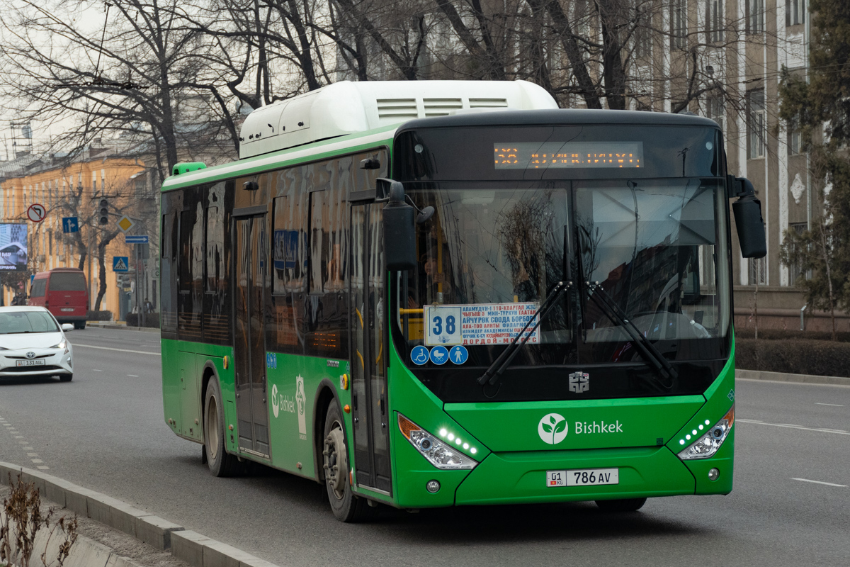 Кыргызстан, Zhong Tong LCK6105HGC Fashion № 01 786 AV