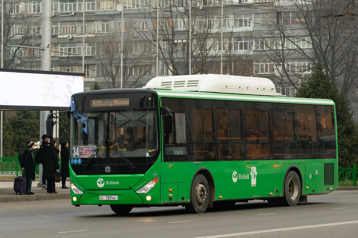 Kirgizisztán, Zhong Tong LCK6105HGC Fashion sz.: 01 729 AV