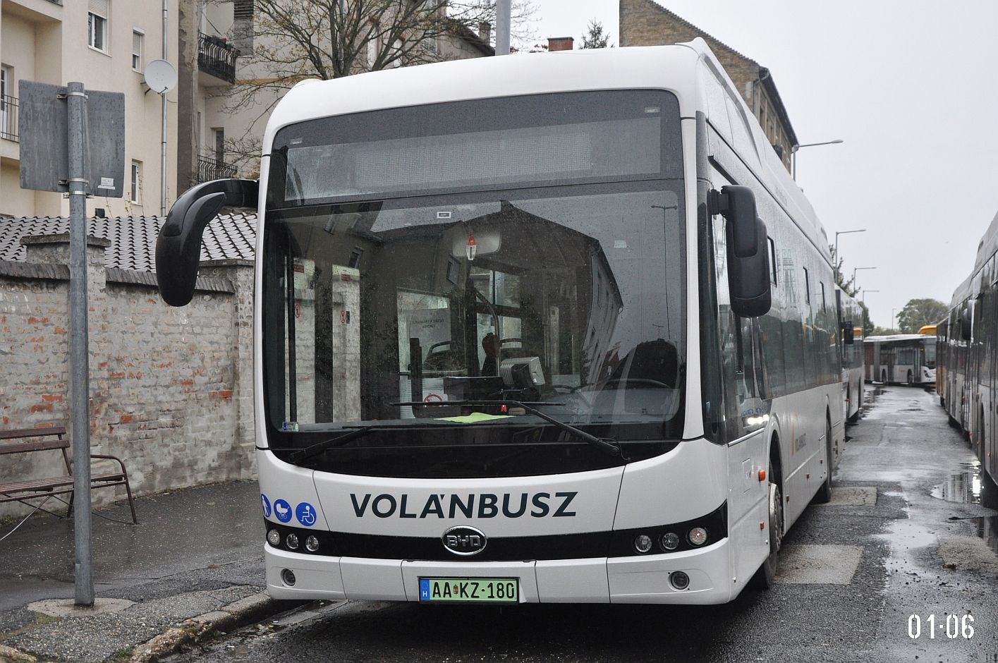 Maďarsko, BYD K9UD č. AA KZ-180