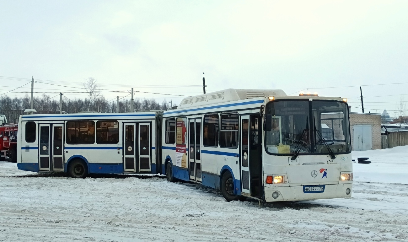 Новгородская область, ЛиАЗ-6212.70 № 387