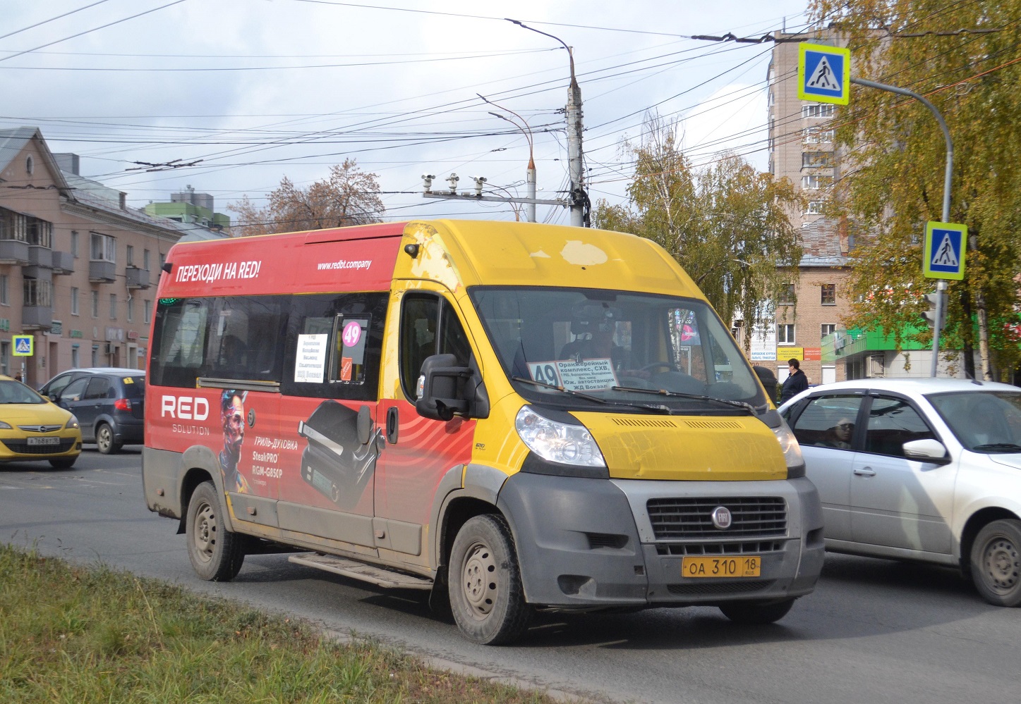 Удмуртия, Нижегородец-FST613 (FIAT Ducato) № ОА 310 18 Удмуртия, Нижегородец-FST613 (FIAT Ducato) № ОА 310 18