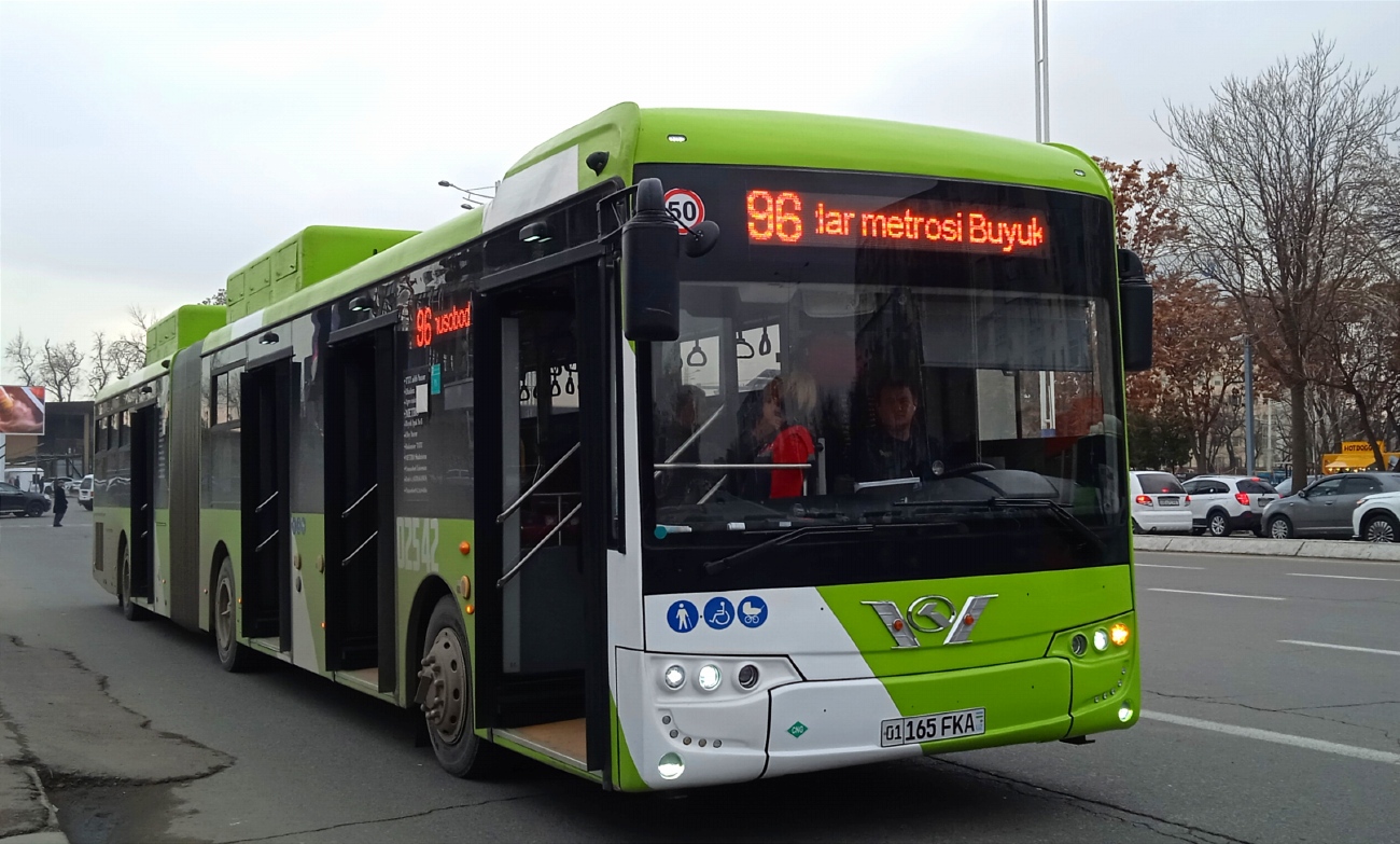 Узбекистан, King Long XMQ6180G № 02542