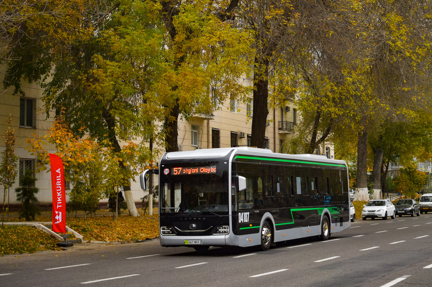 Узбекистан, Yutong ZK6126BEVG № 04107
