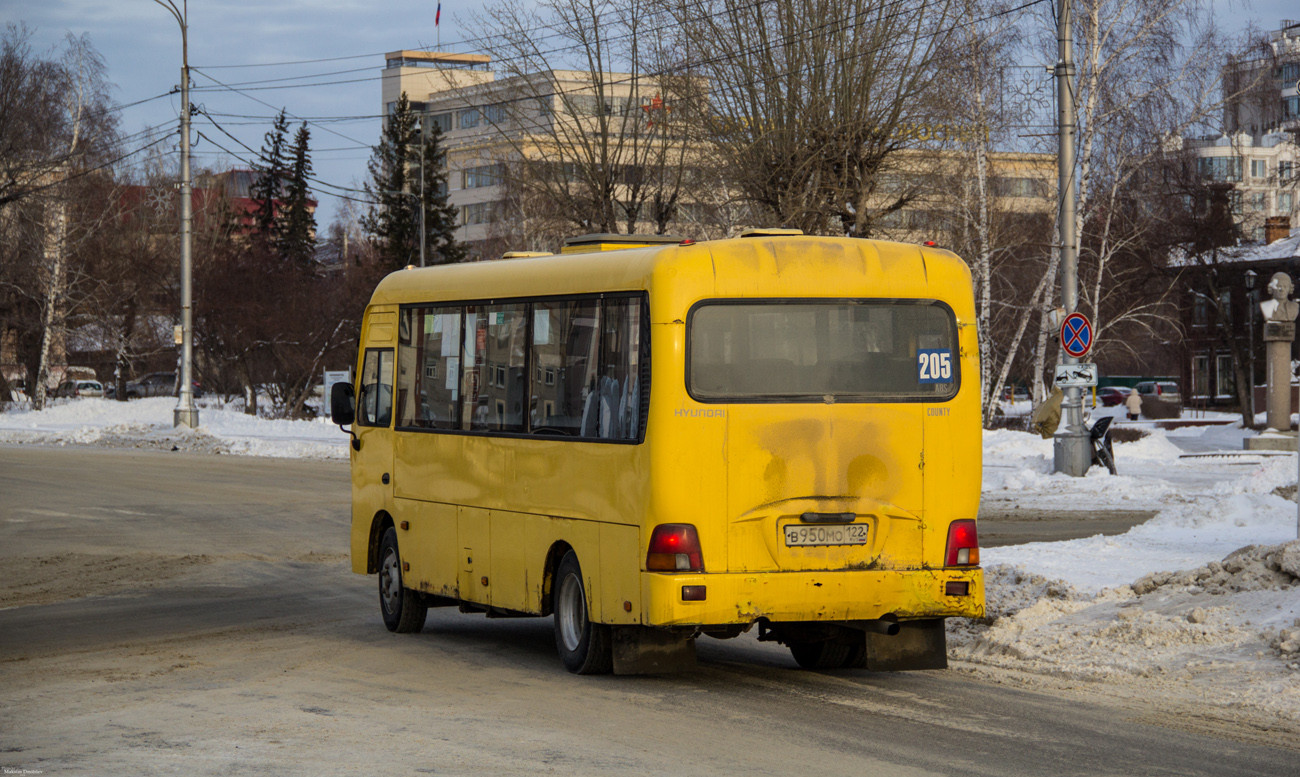 Алтайский край, Hyundai County LWB C12 (ТагАЗ) № В 950 МО 122