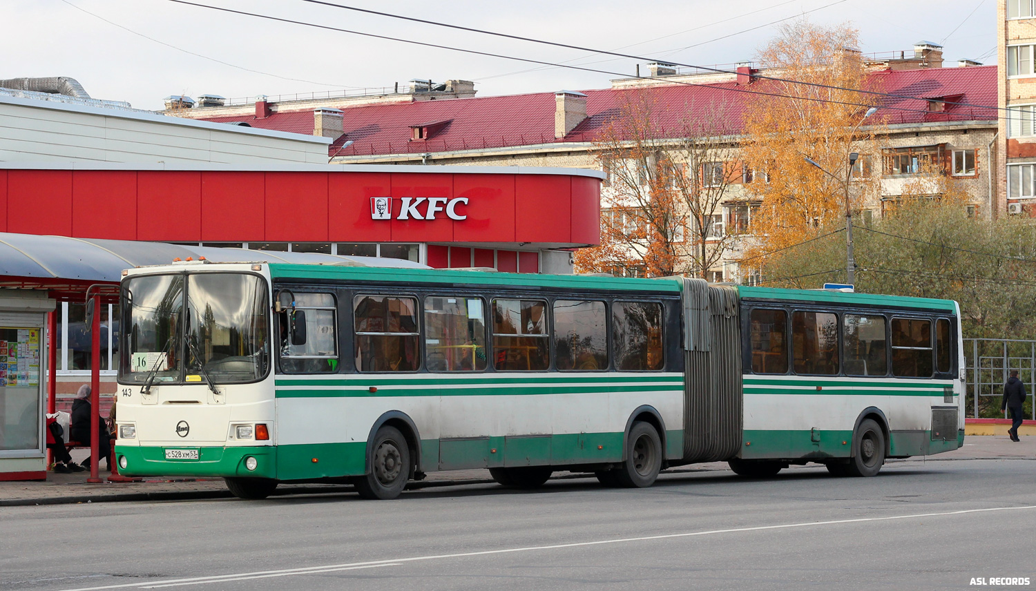 Novgorod region, LiAZ-6212.00 # 143