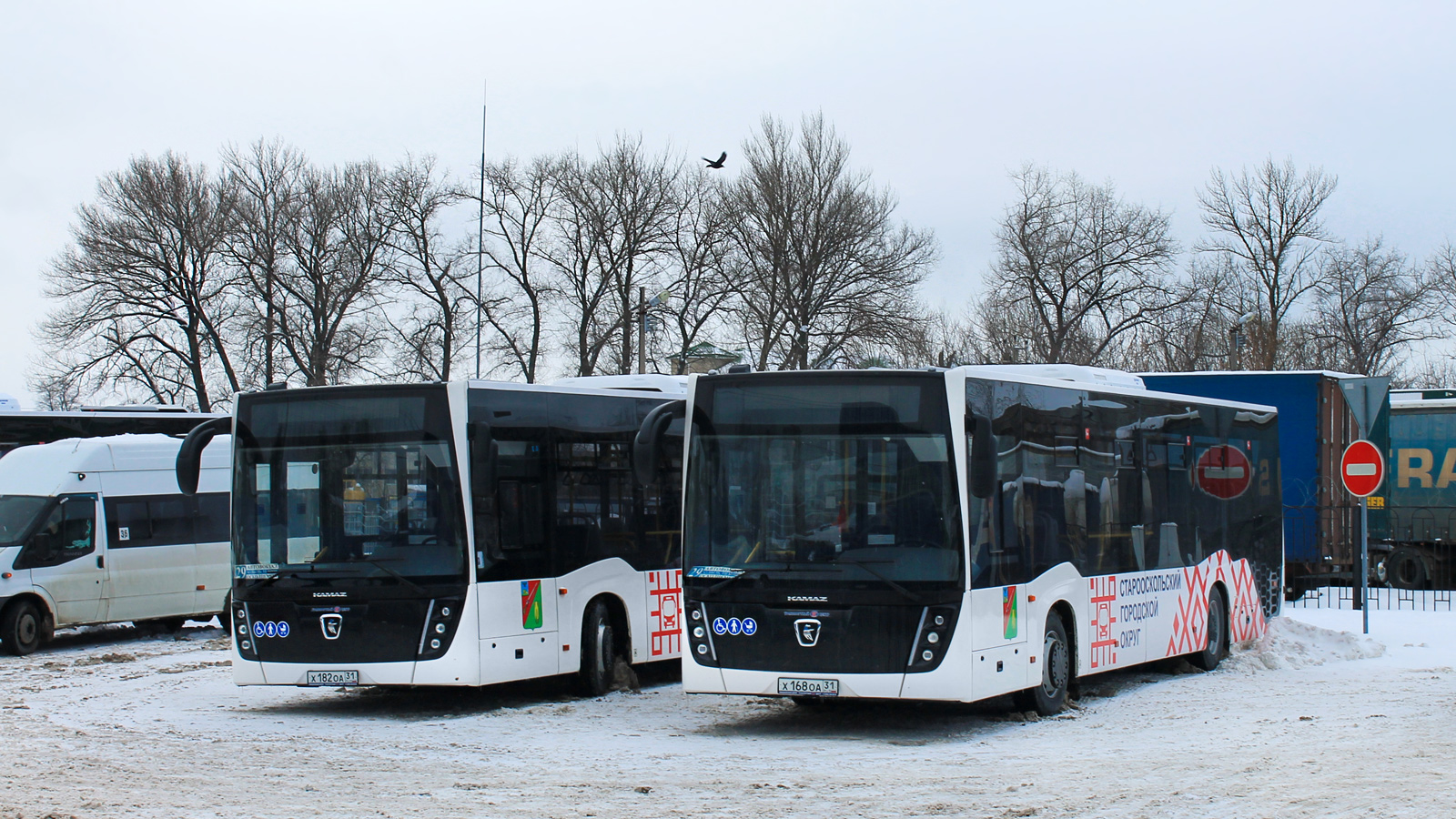 Белгородская область, Sollers Bus B-BF (Ford Transit) № Н 653 ТУ 31; Белгородская область, НефАЗ-5299-30-52 № Х 168 ОА 31