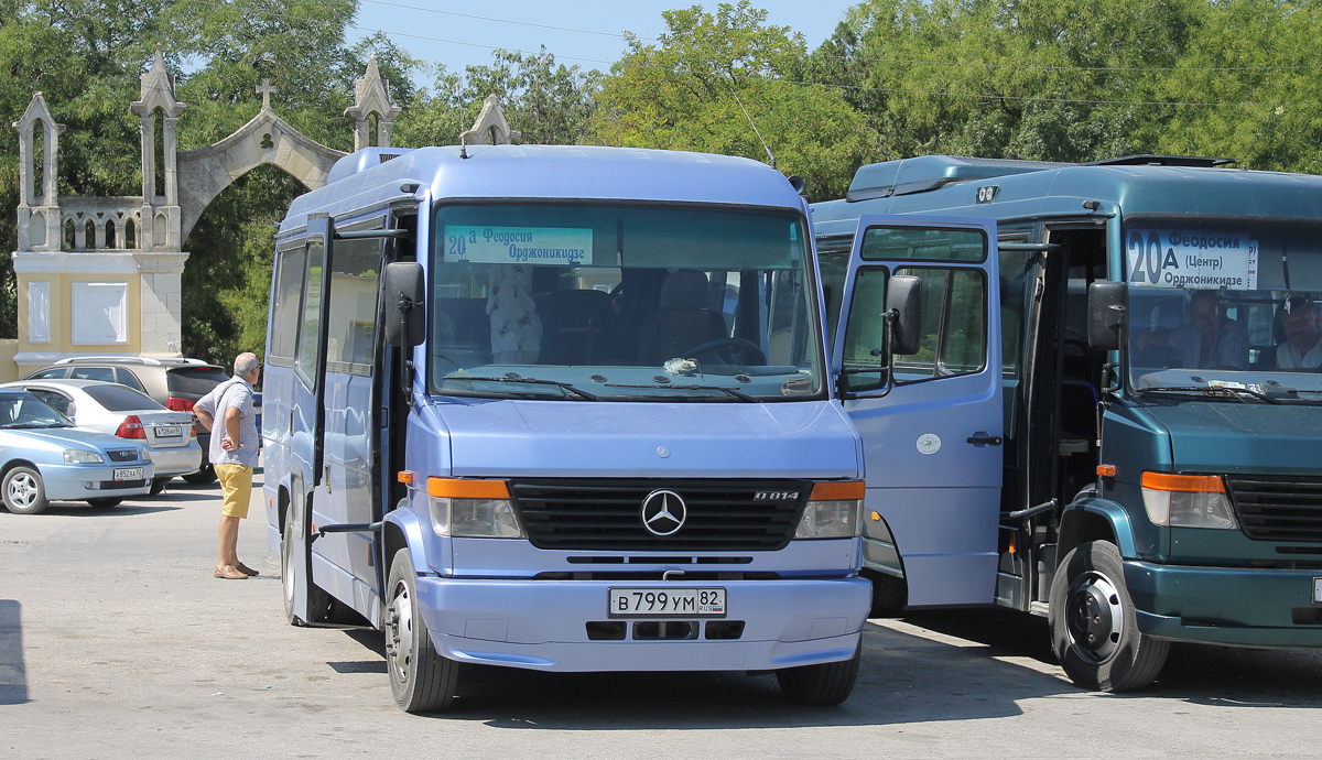 Республика Крым, Mercedes-Benz Vario O814 № В 799 УМ 82