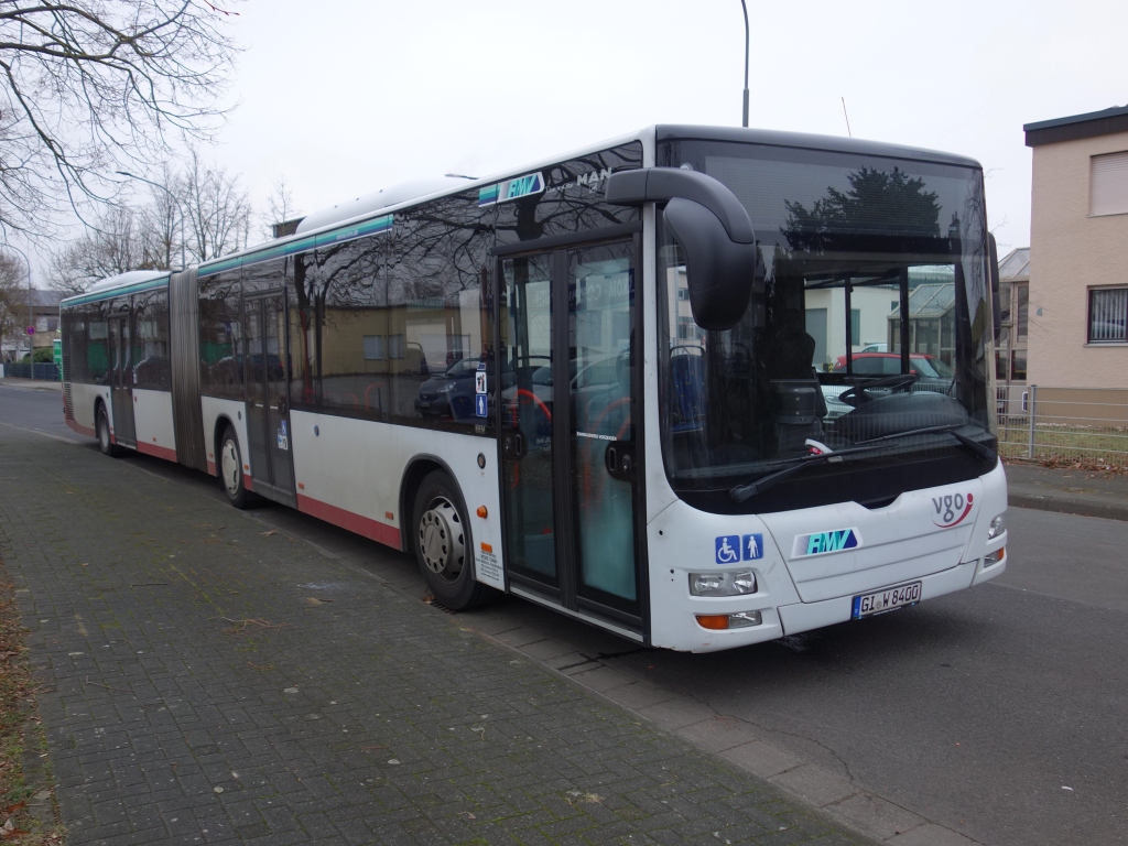 Гессен, MAN A23 Lion's City G NG363 № GI-W 8400